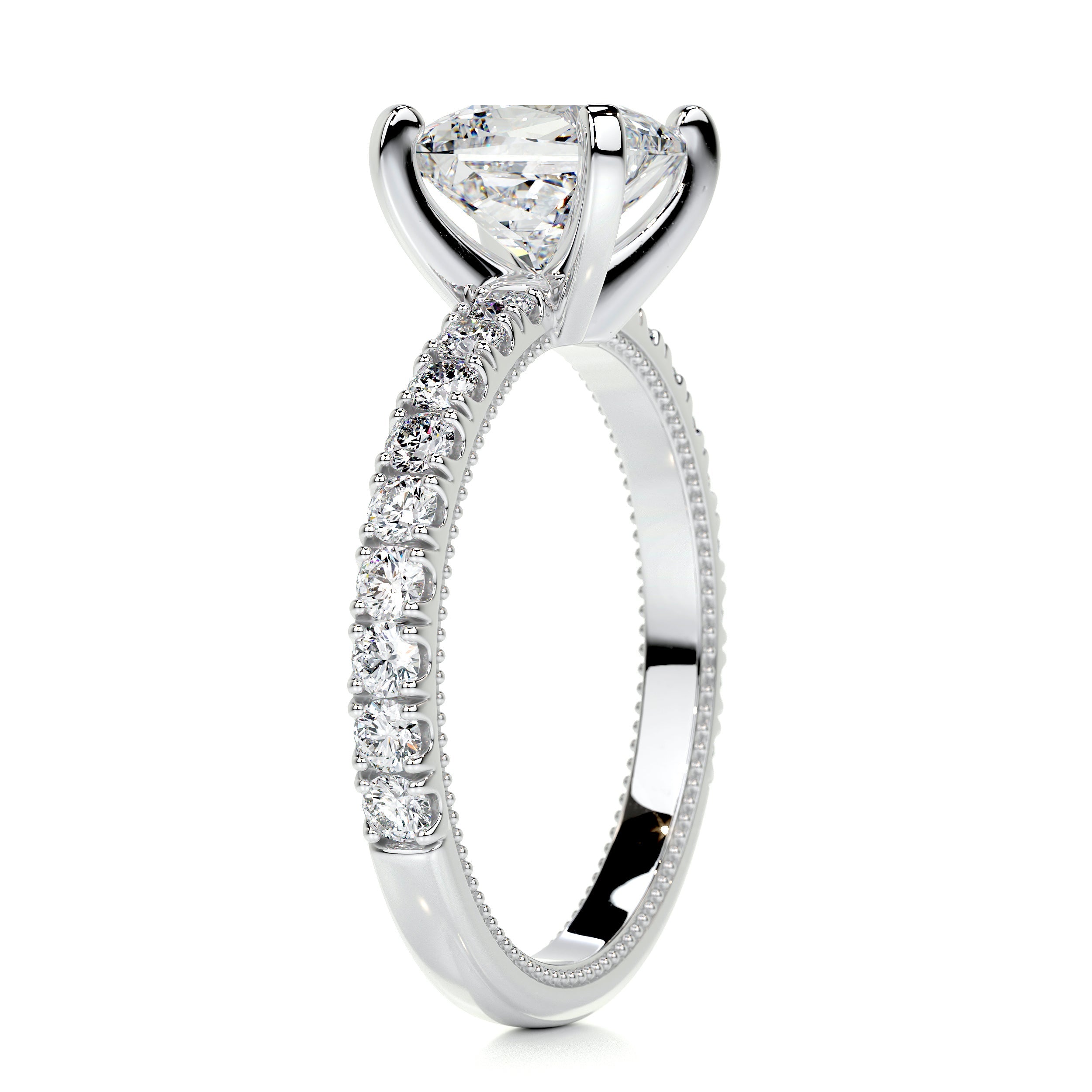 Blair Diamond Engagement Ring -14K White Gold (RTS)