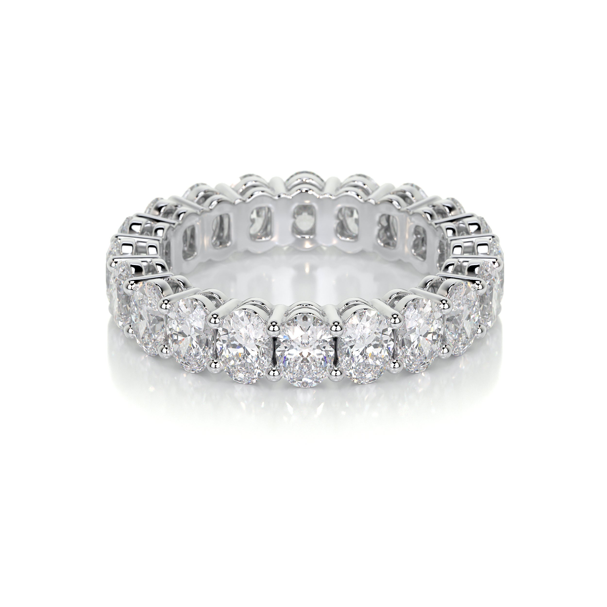 Julia Lab Grown Diamond Wedding Ring -14K White Gold (RTS)