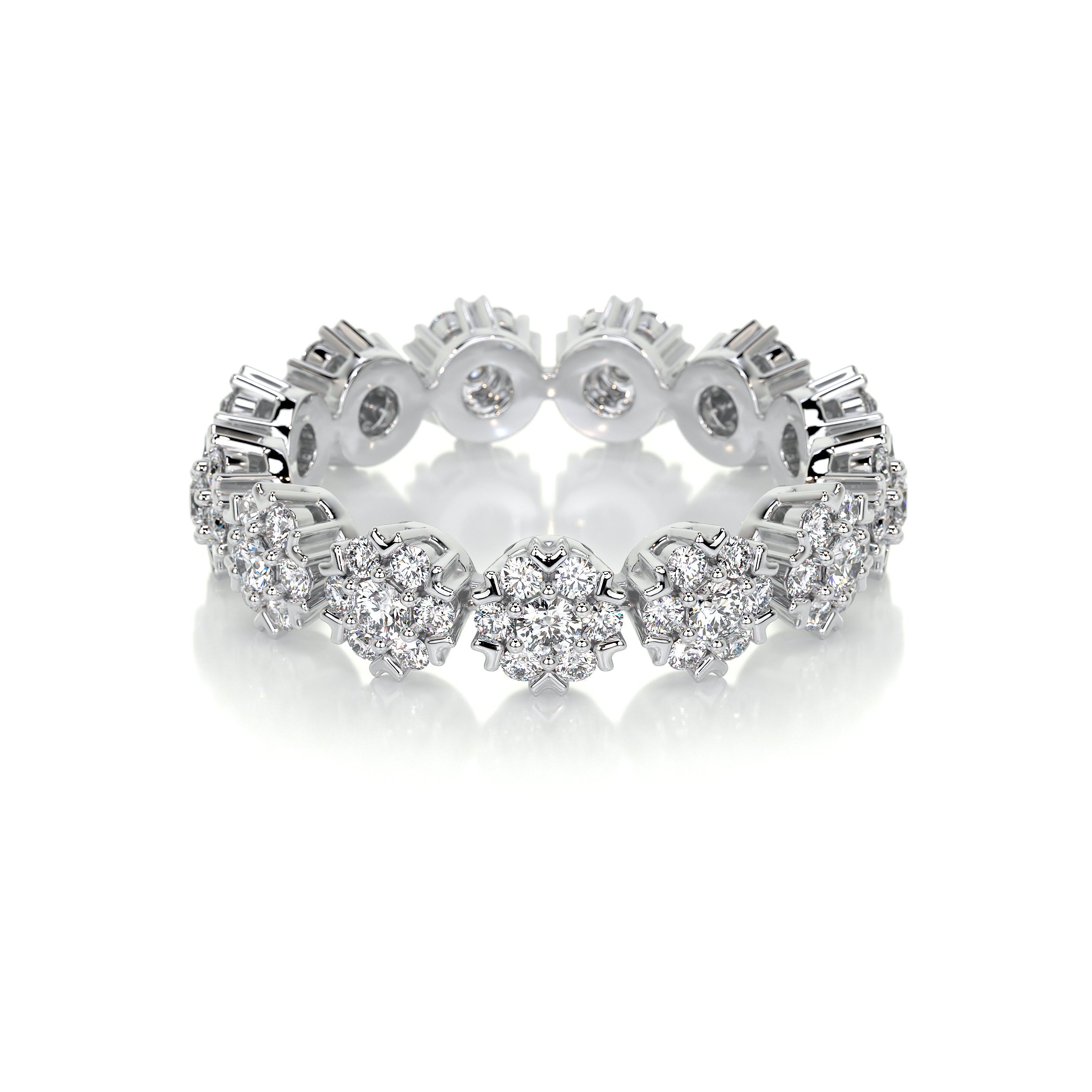 Holly Lab Grown Diamond Wedding Ring (1 Carat) -14K White Gold (RTS)