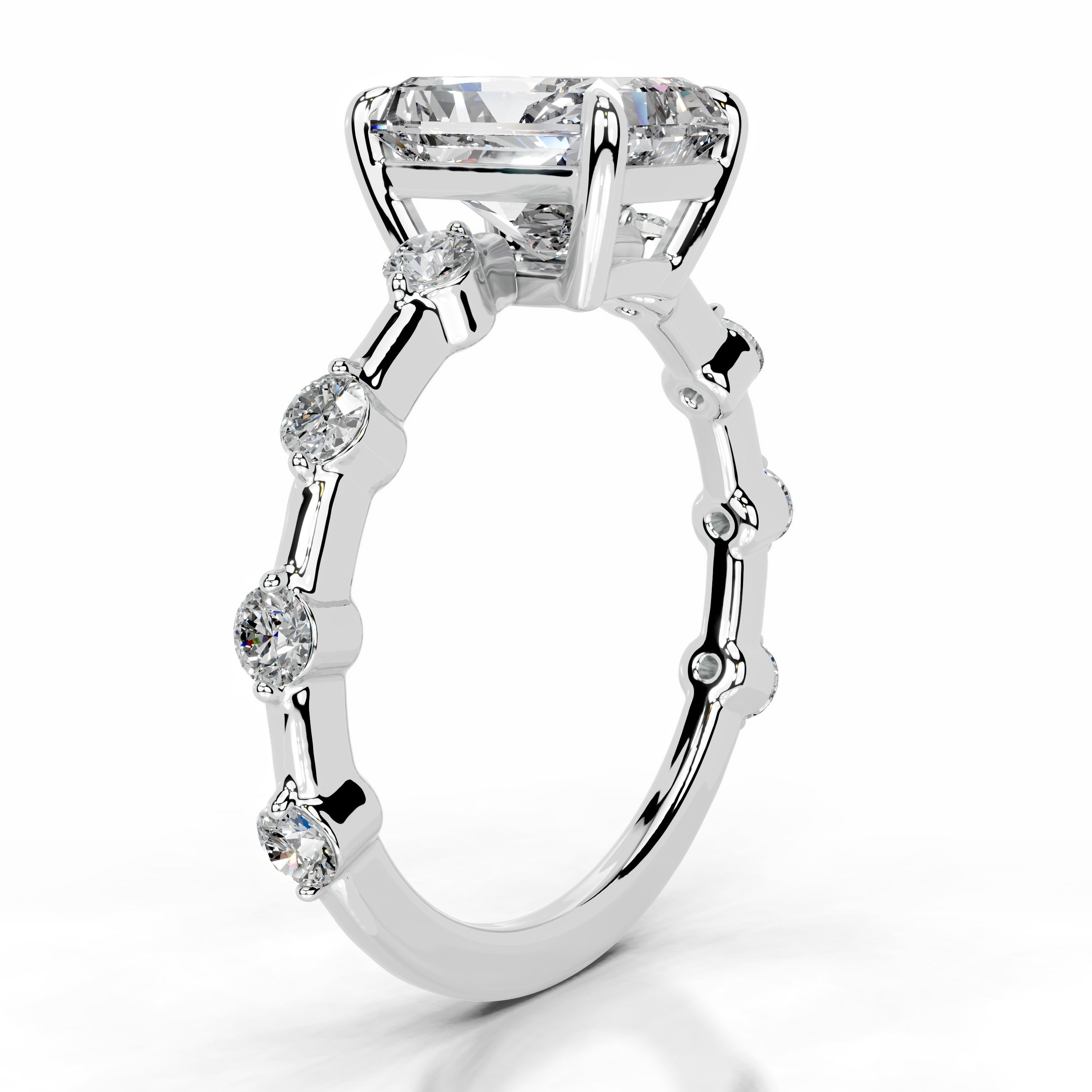 Ksenia Lab Grown Diamond Ring - 14K White Gold