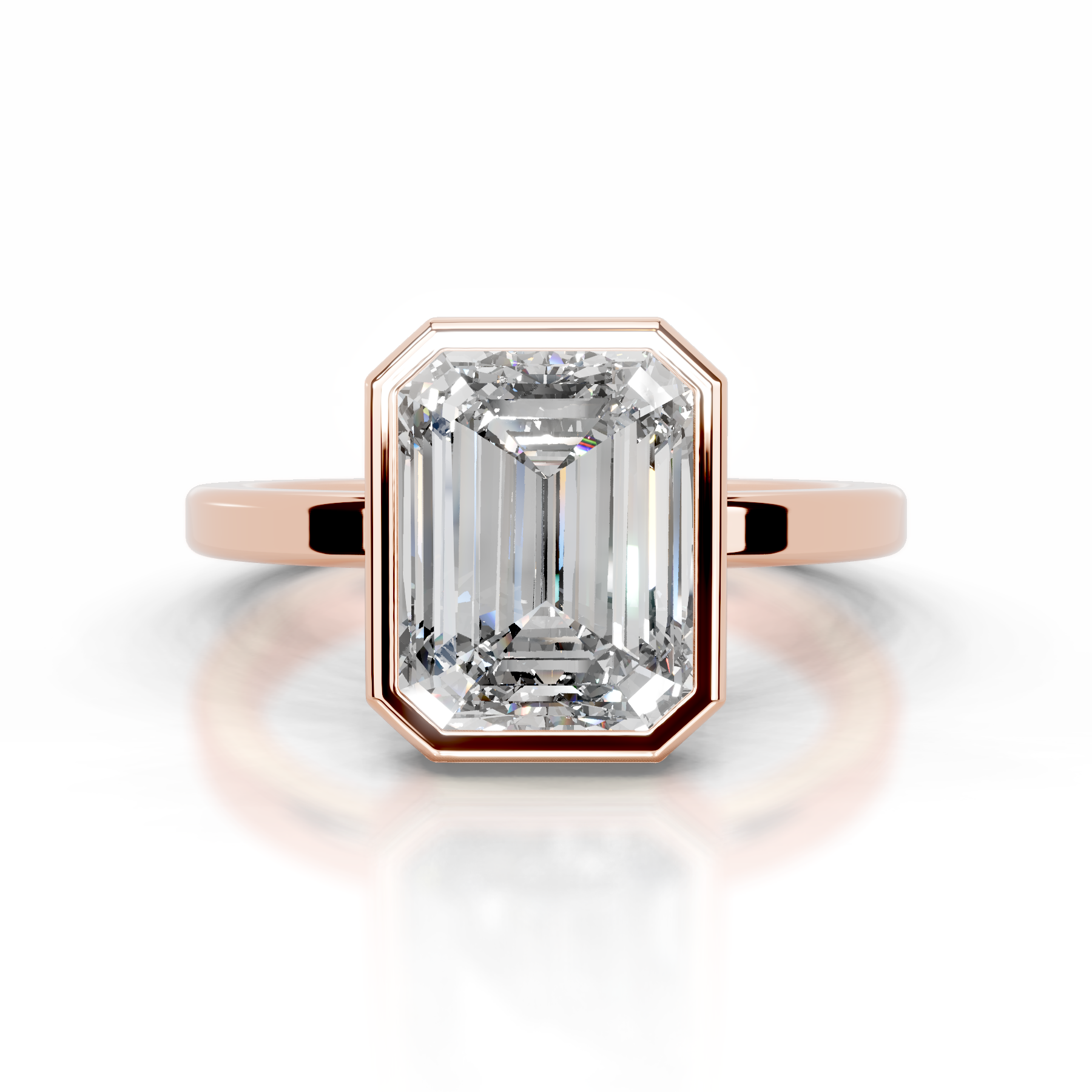 Dima Lab Grown Diamond Ring (2 Carat) -14K Rose Gold