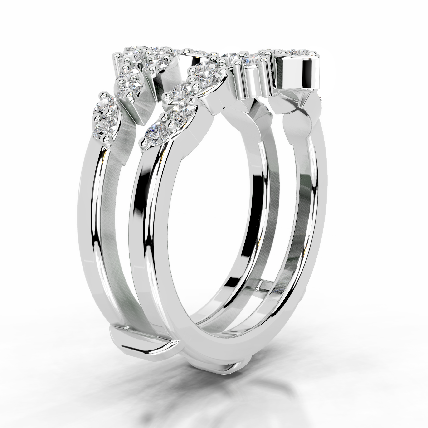 Nikita Diamond Wedding Ring (0.70 Carat) -Platinum