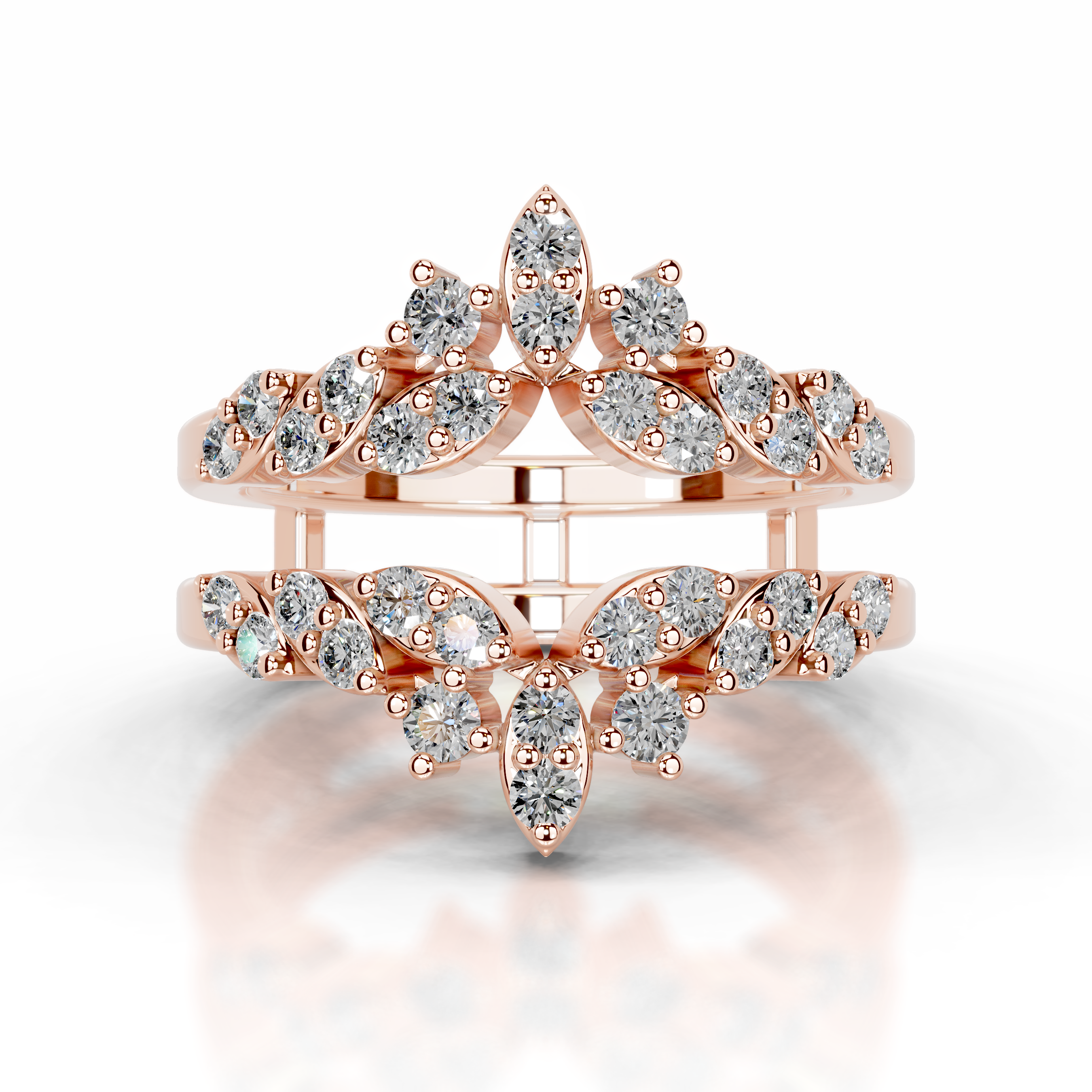 Nikita Lab Grown Diamond Wedding Ring (0.70 Carat) -14K Rose Gold