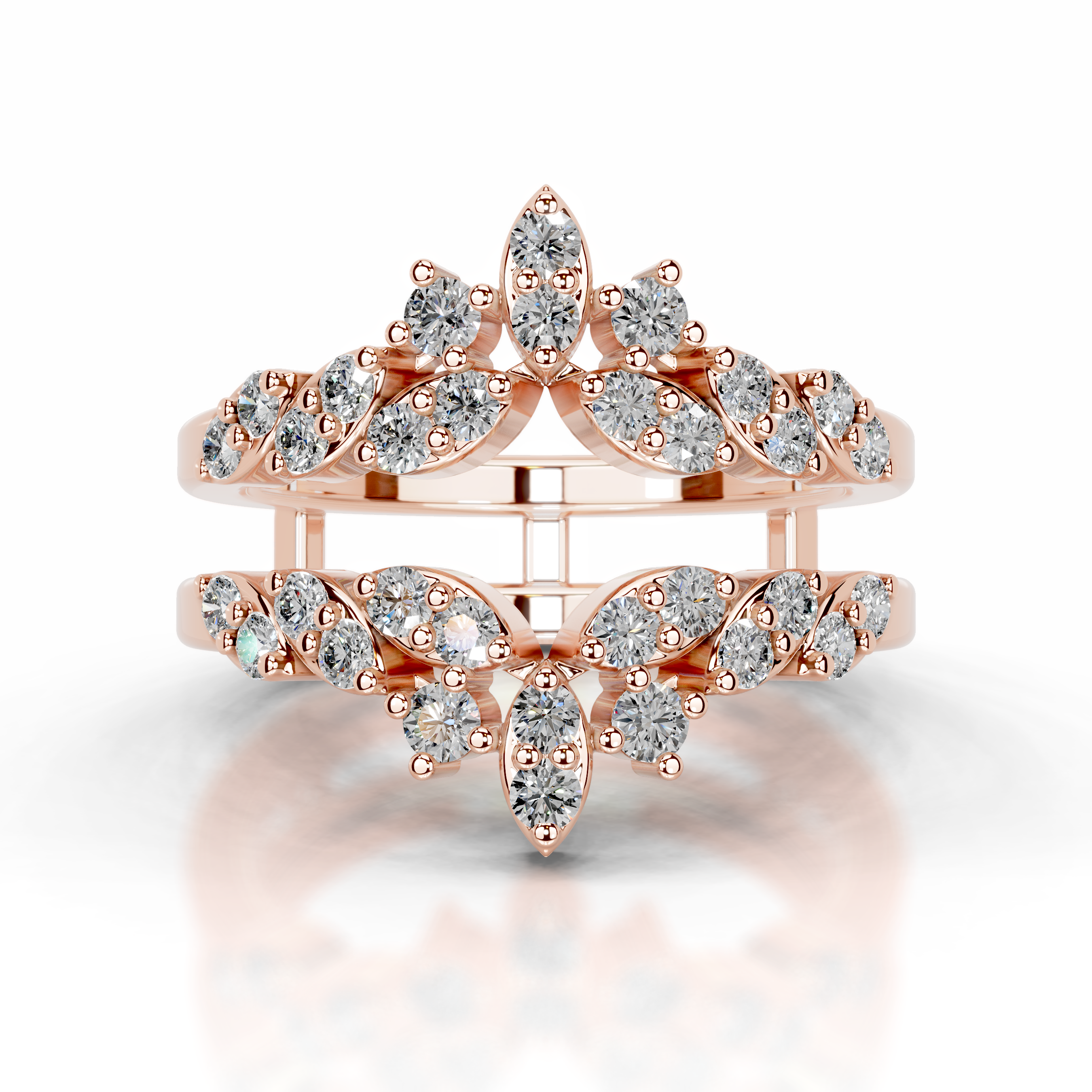 Nikita Lab Grown Diamond Wedding Ring   (0.70 Carat) -14K Rose Gold