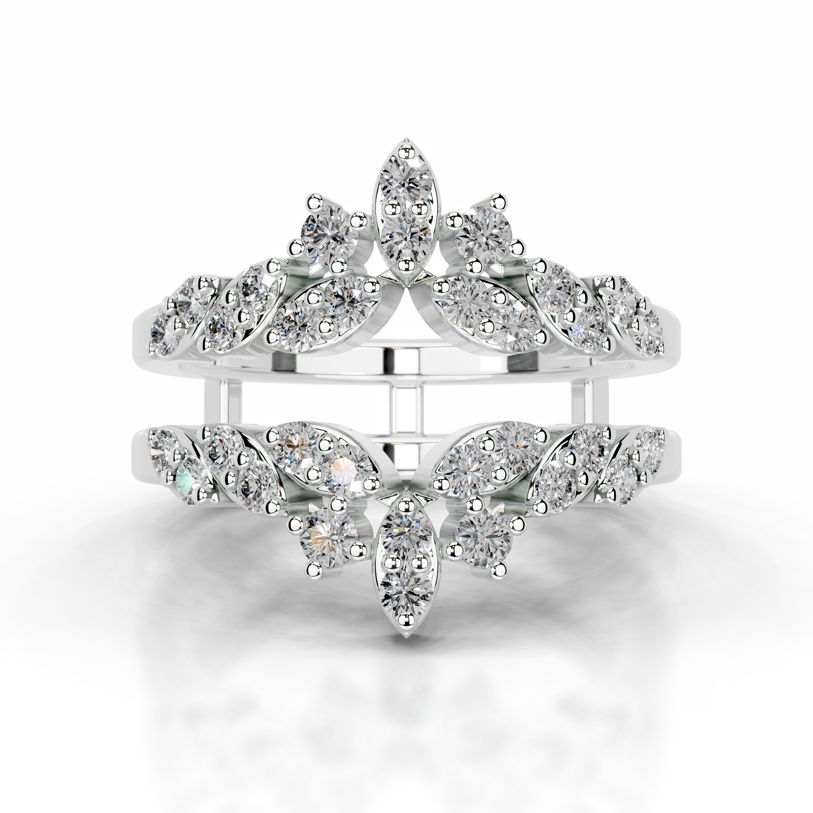 Nikita Lab Grown Diamond Wedding Ring (0.70 Carat) -14K White Gold