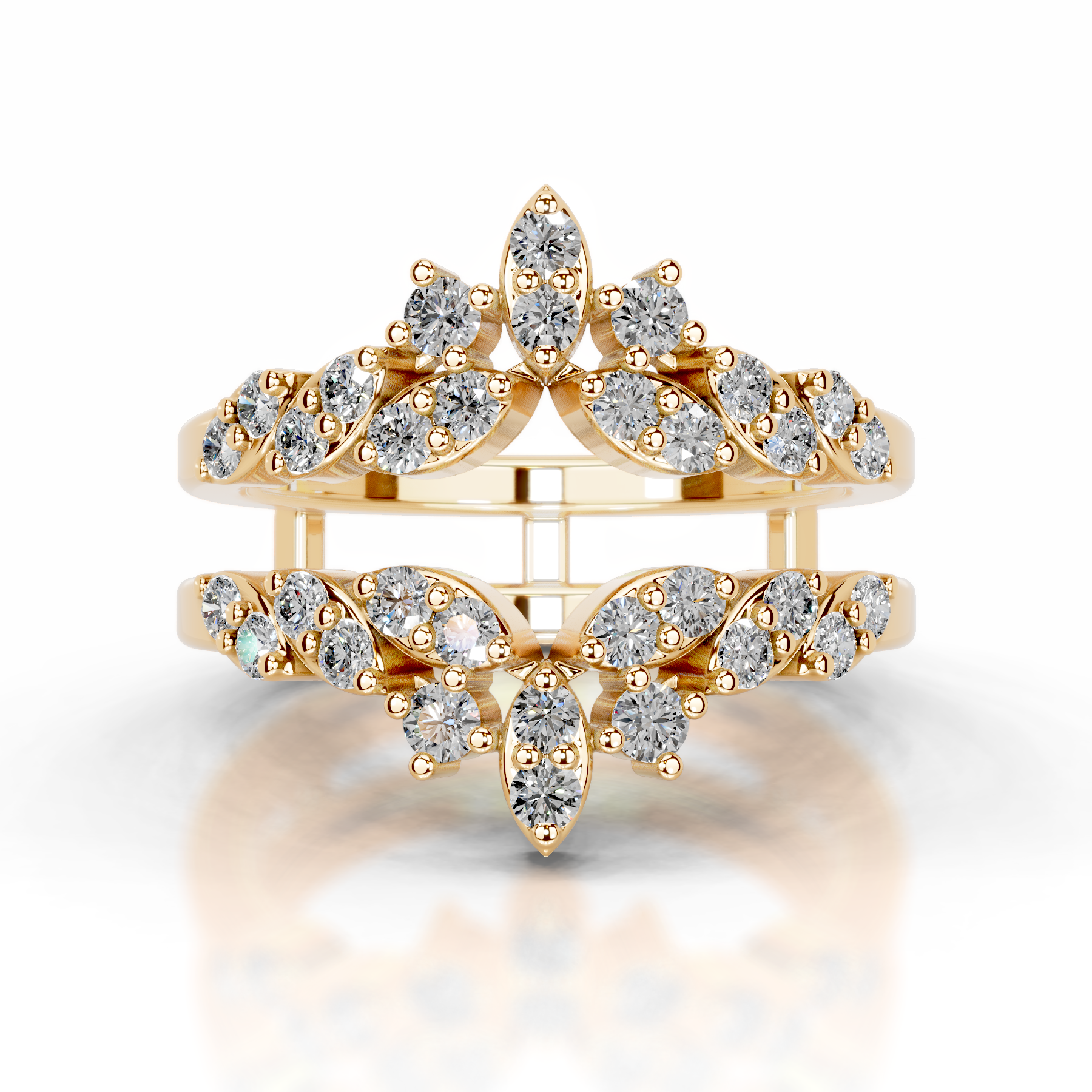 Nikita Lab Grown Diamond Wedding Ring (0.70 Carat) -18K Yellow Gold