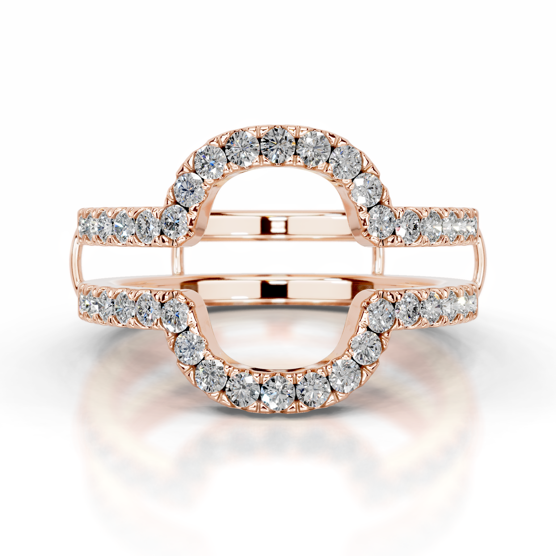 Yana Lab Grown Diamond Wedding Ring   (0.50 Carat) -14K Rose Gold