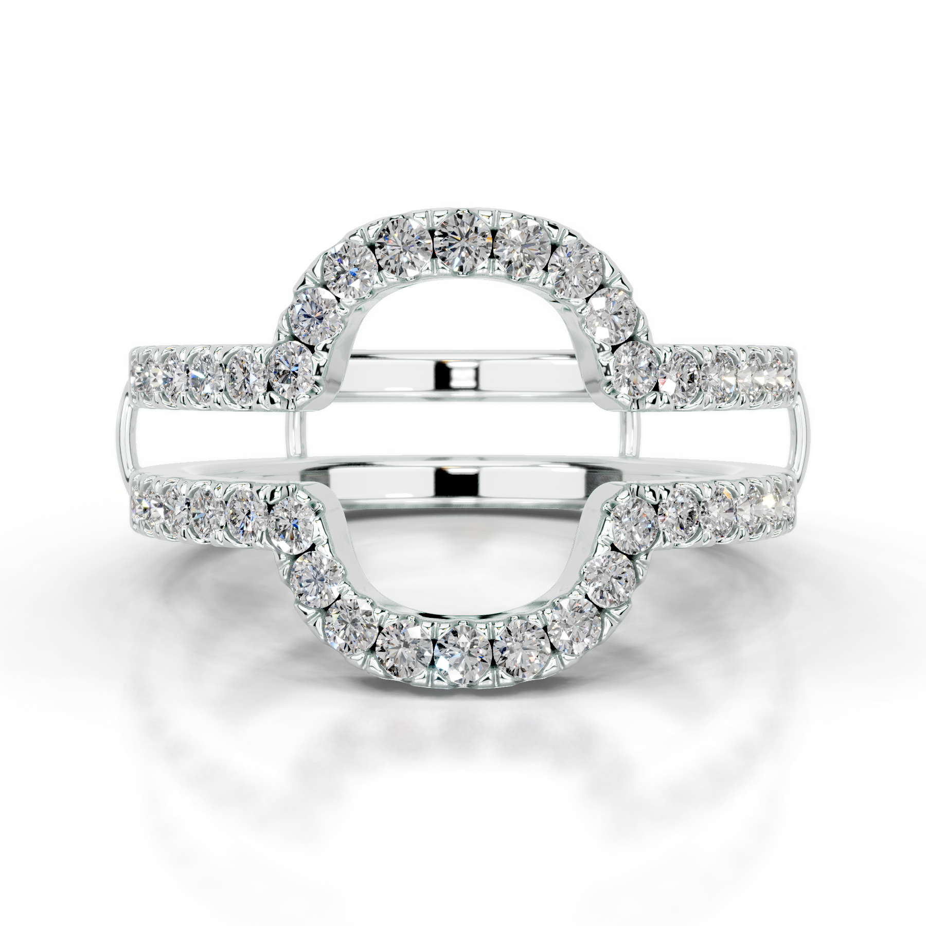 Yana Lab Grown Diamond Wedding Ring (0.50 Carat) -14K White Gold