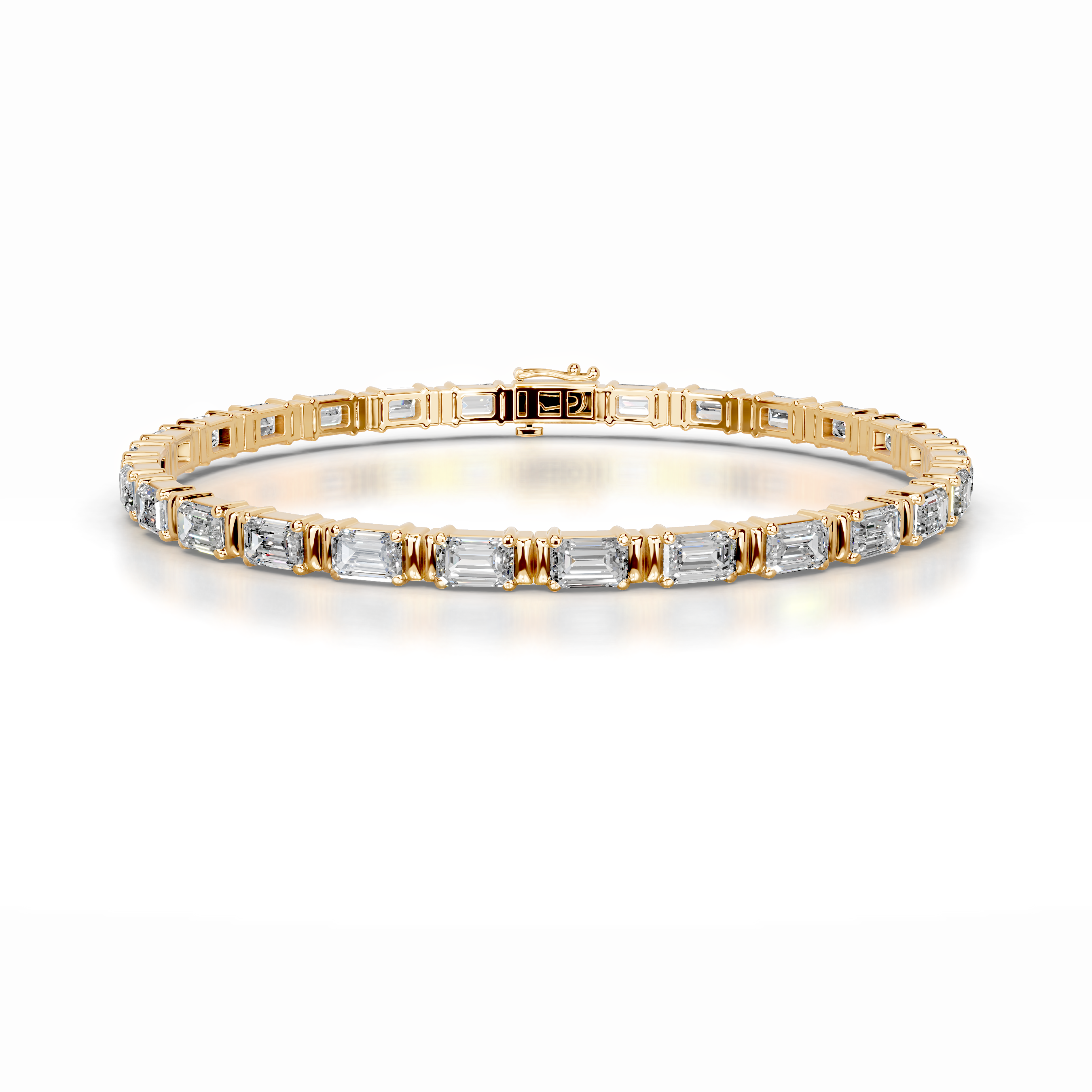 Severine Diamond Tennis Bracelet (13 Carat) -18K Yellow Gold