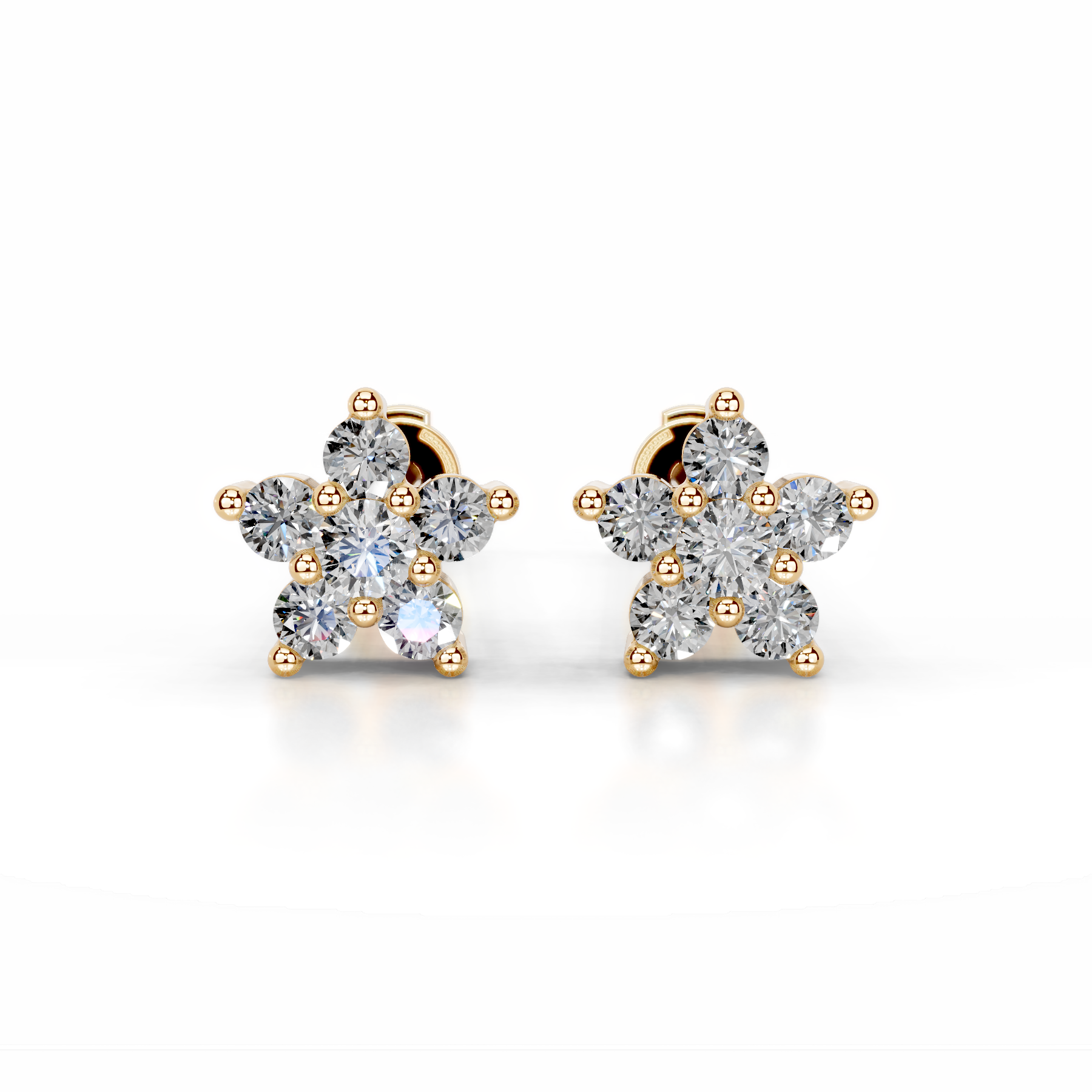 18k yellow gold outlet earrings