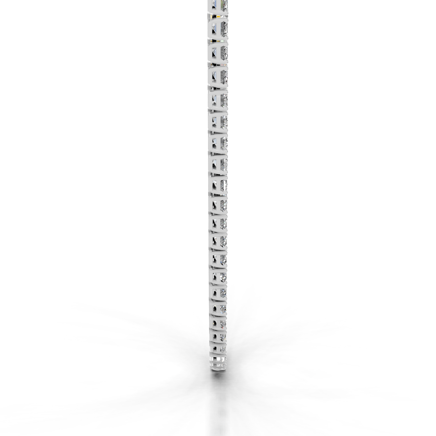 Arden Lab Grown Diamond Tennis Collier (20 Carat) -14K White Gold