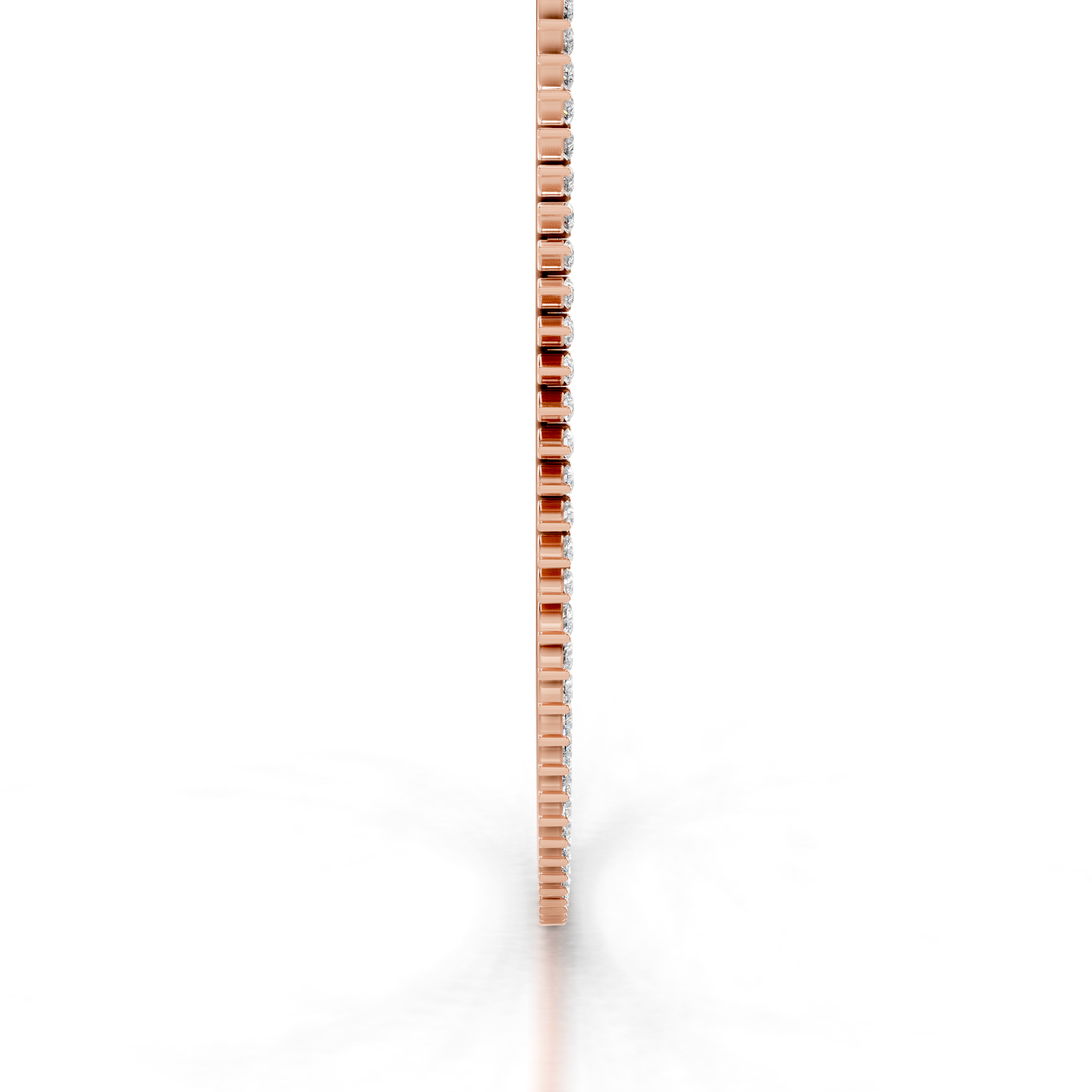 Ayanna Diamond Collier (15 Carat) -14K Rose Gold