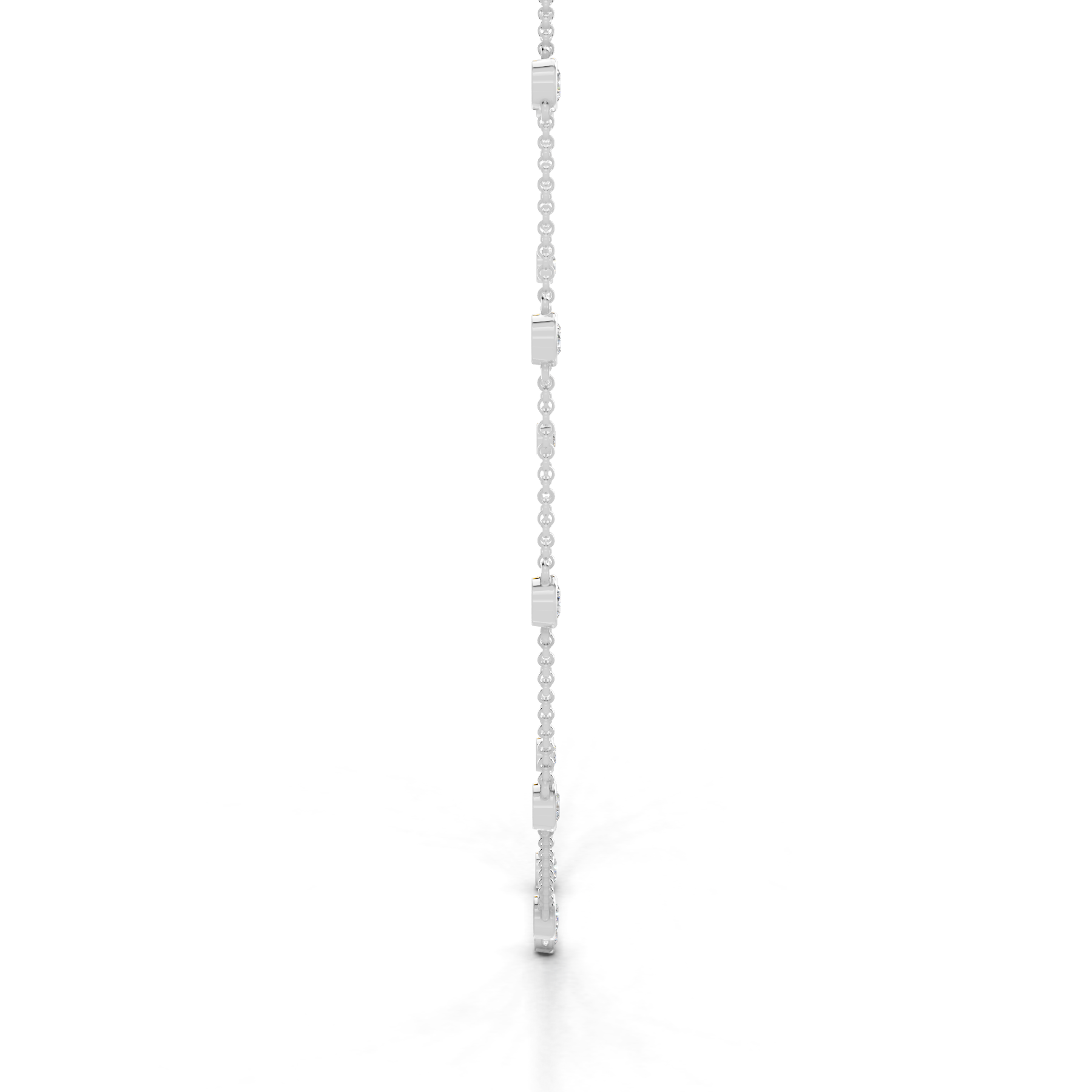 Tamira Diamond Collier (3 Carat) -14K White Gold