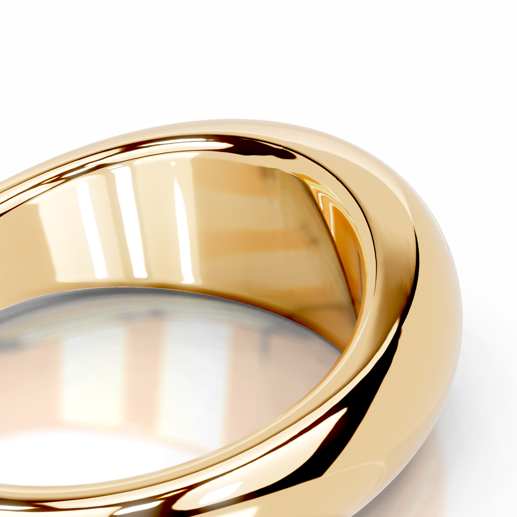 Jayla Lab Grown Diamond Ring (1 Carat) -18K Yellow Gold