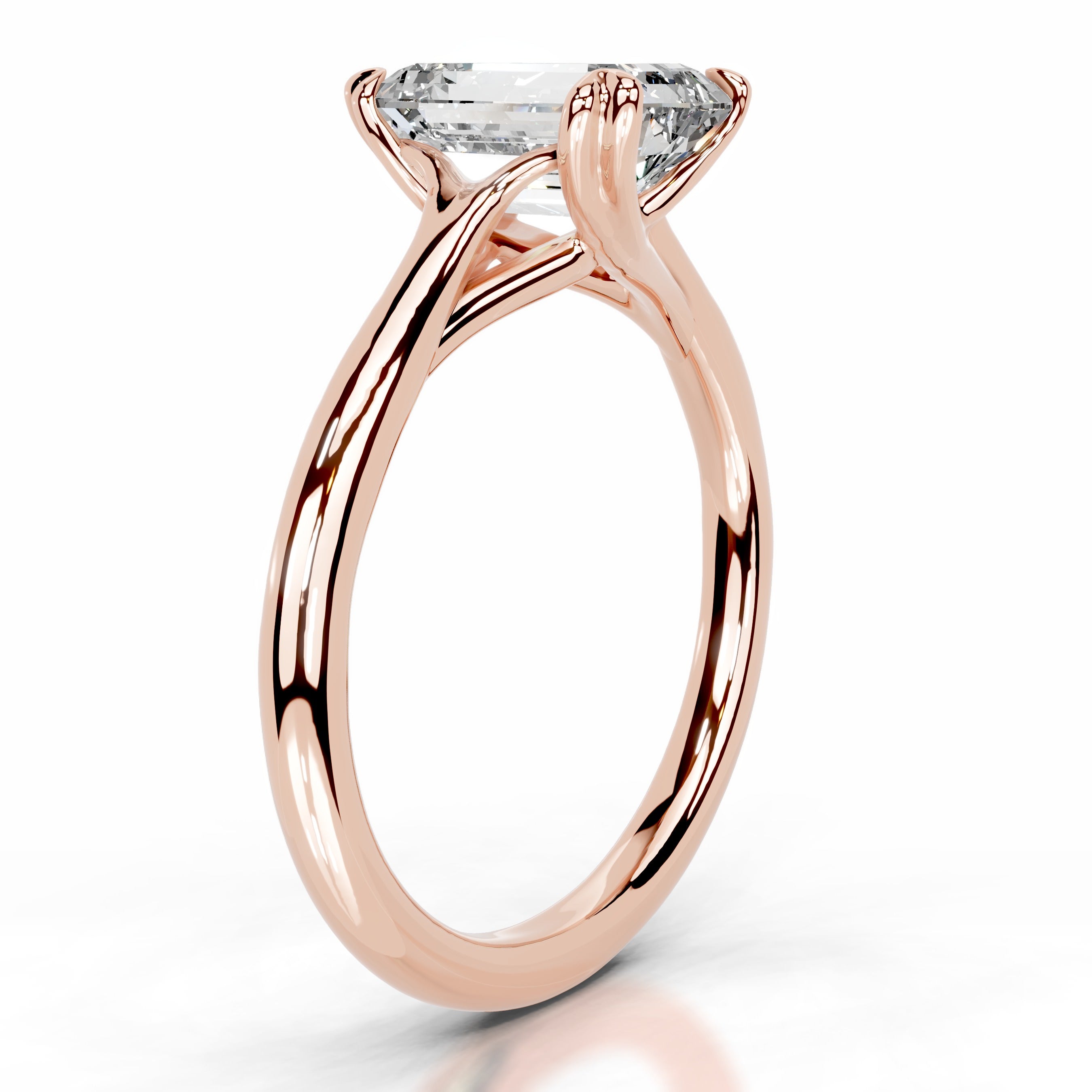 Moriah Diamond Engagement Ring - 14K Rose Gold