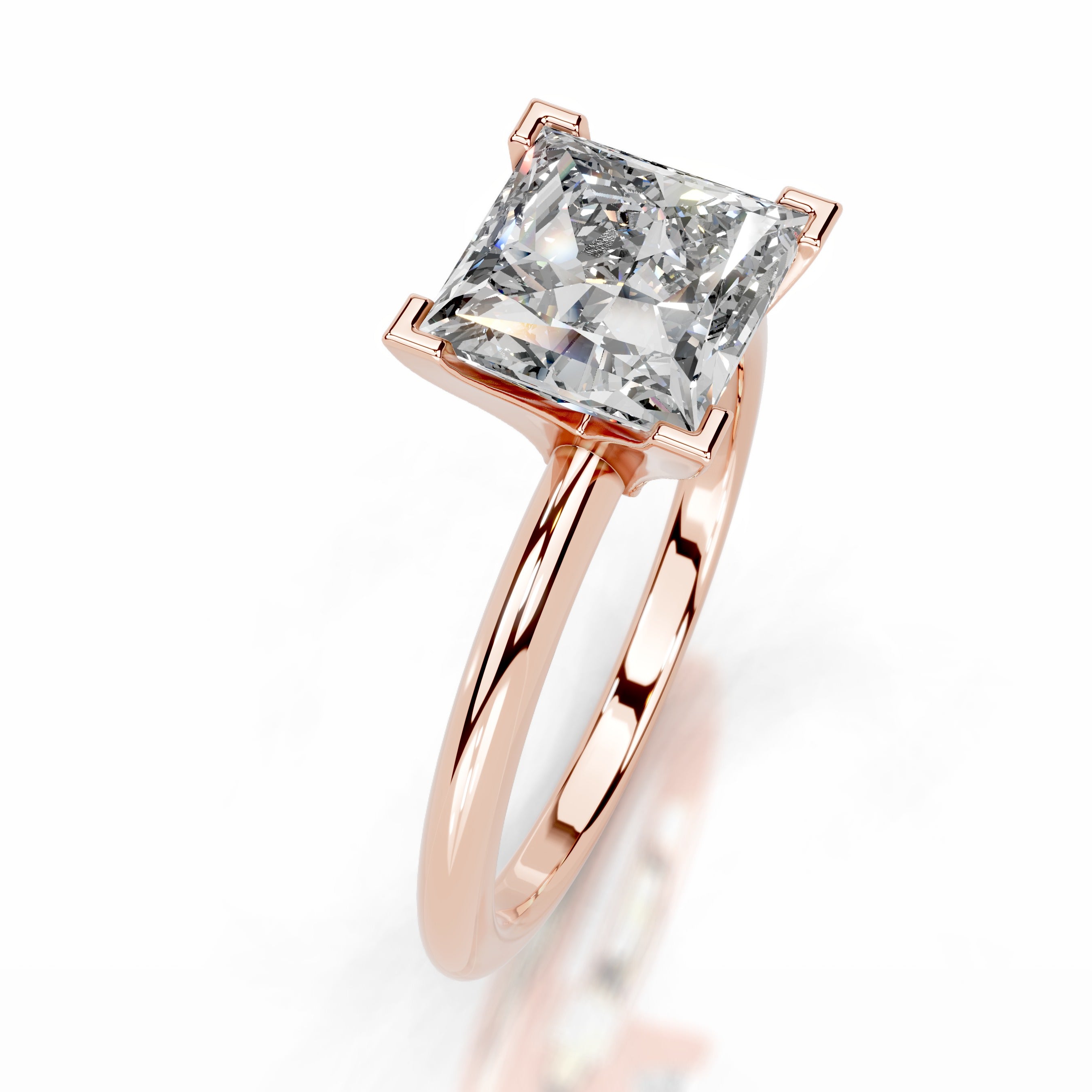 Mila Lab Grown Diamond Ring - 14K Rose Gold