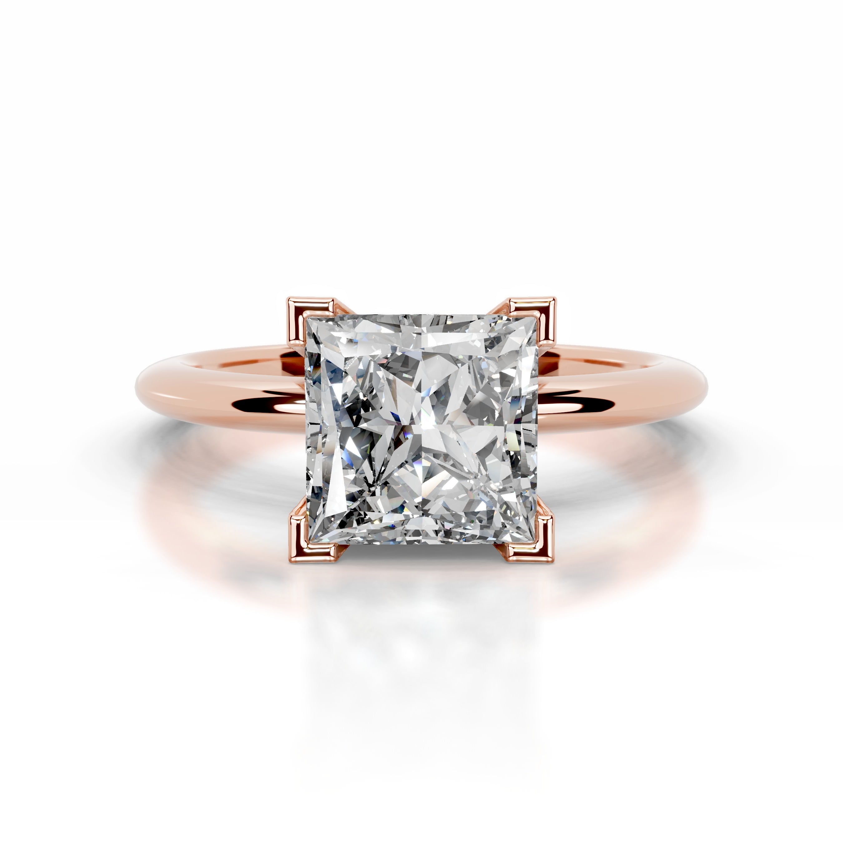 Mila Lab Grown Diamond Ring - 14K Rose Gold