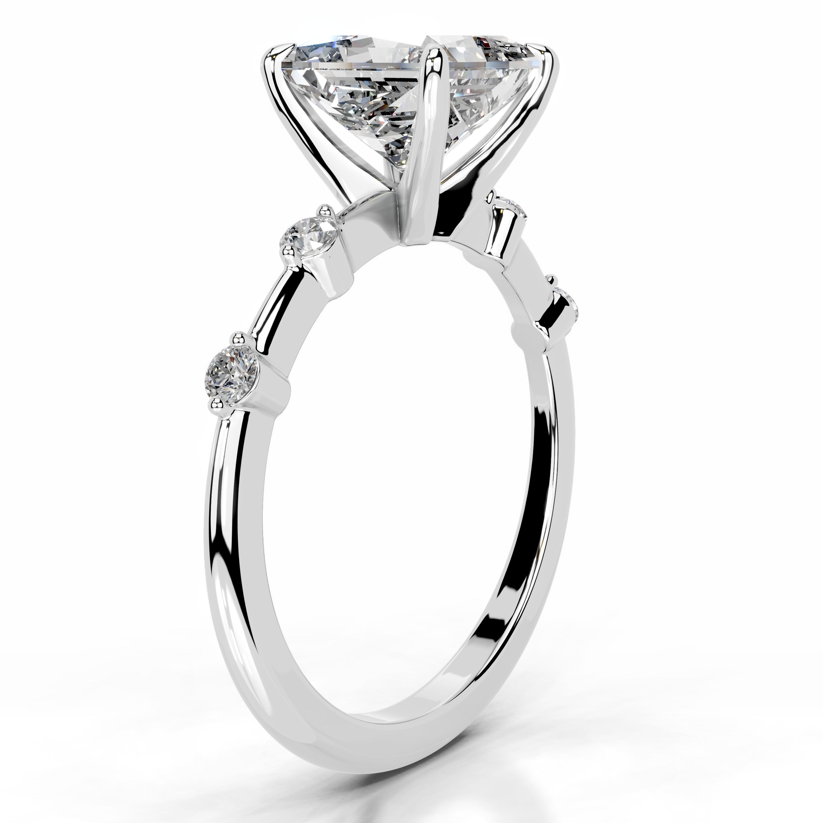 Timmey Lab Grown Diamond Ring - 14K White Gold