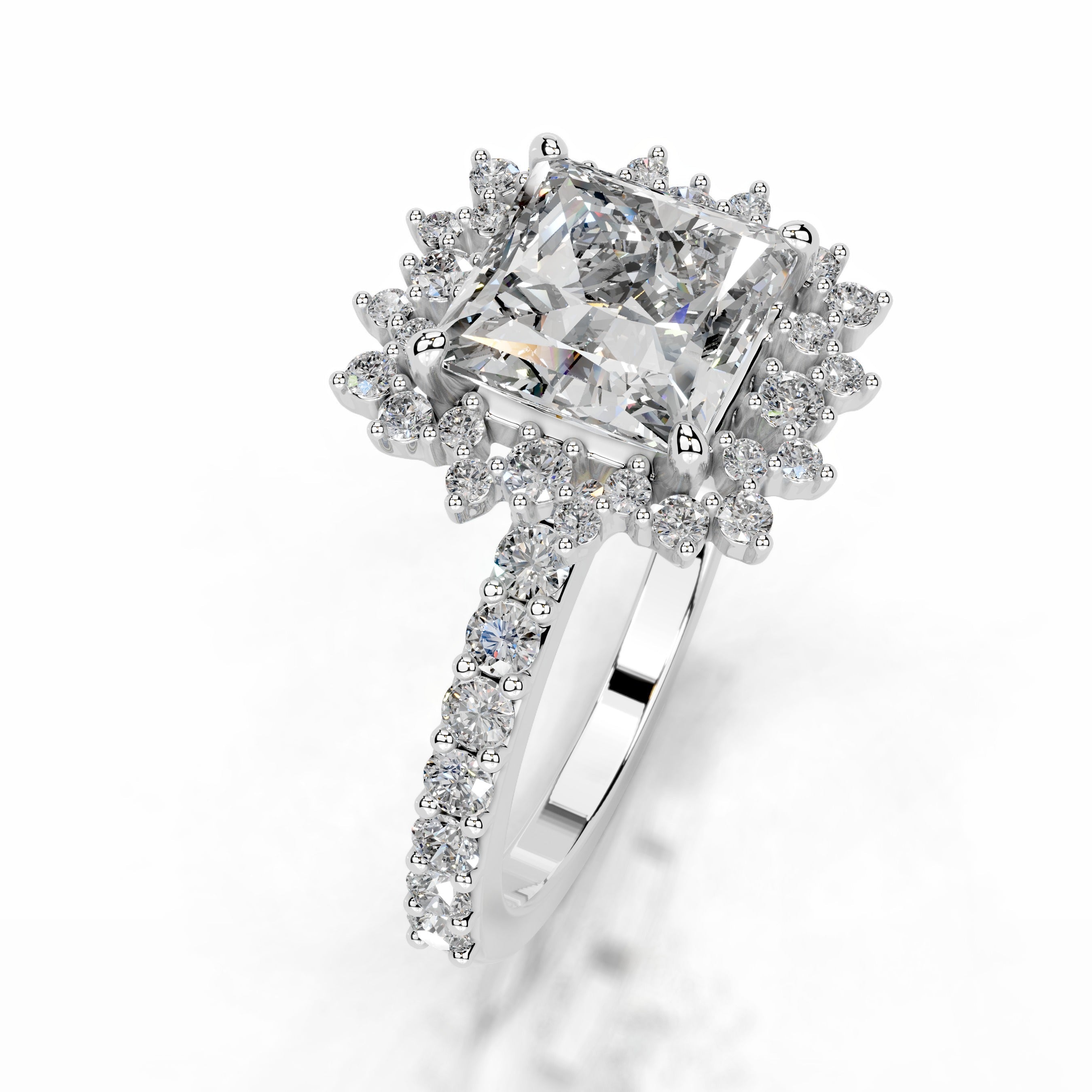 Gyda Lab Grown Diamond Ring - 18K White Gold (RTS)