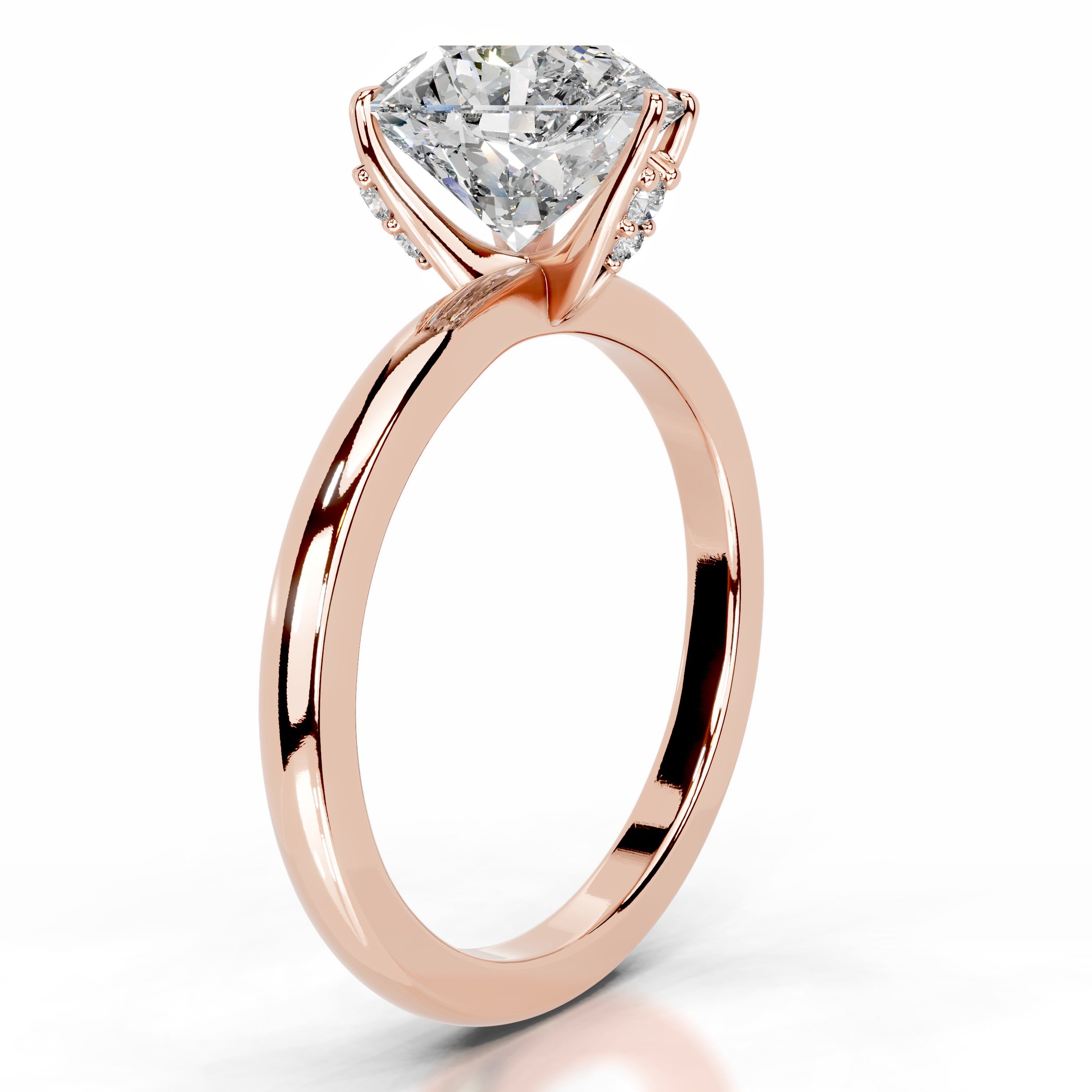 Angoona Lab Grown Diamond Ring - 14K Rose Gold