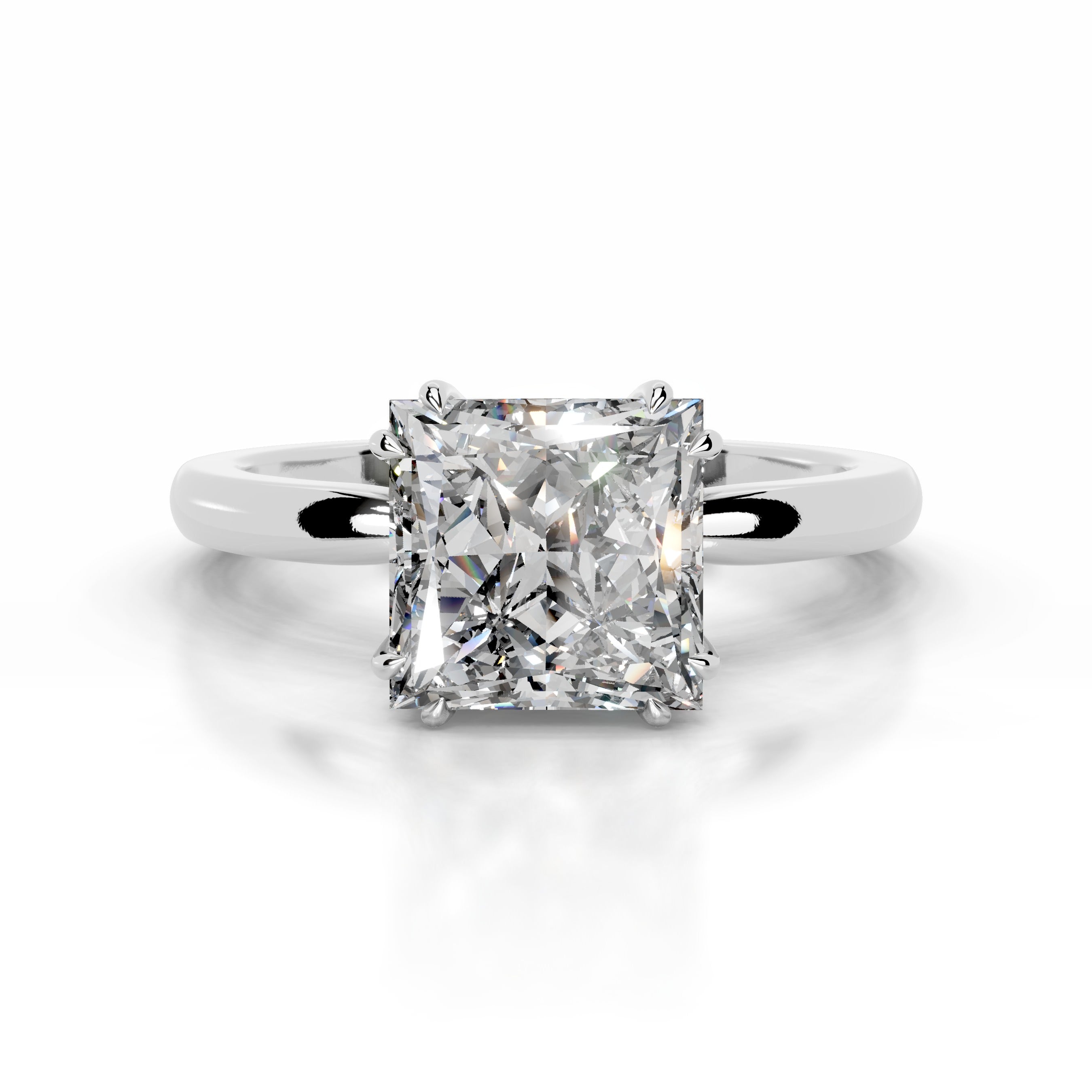 Collerina Lab Grown Diamond Ring - 14K White Gold