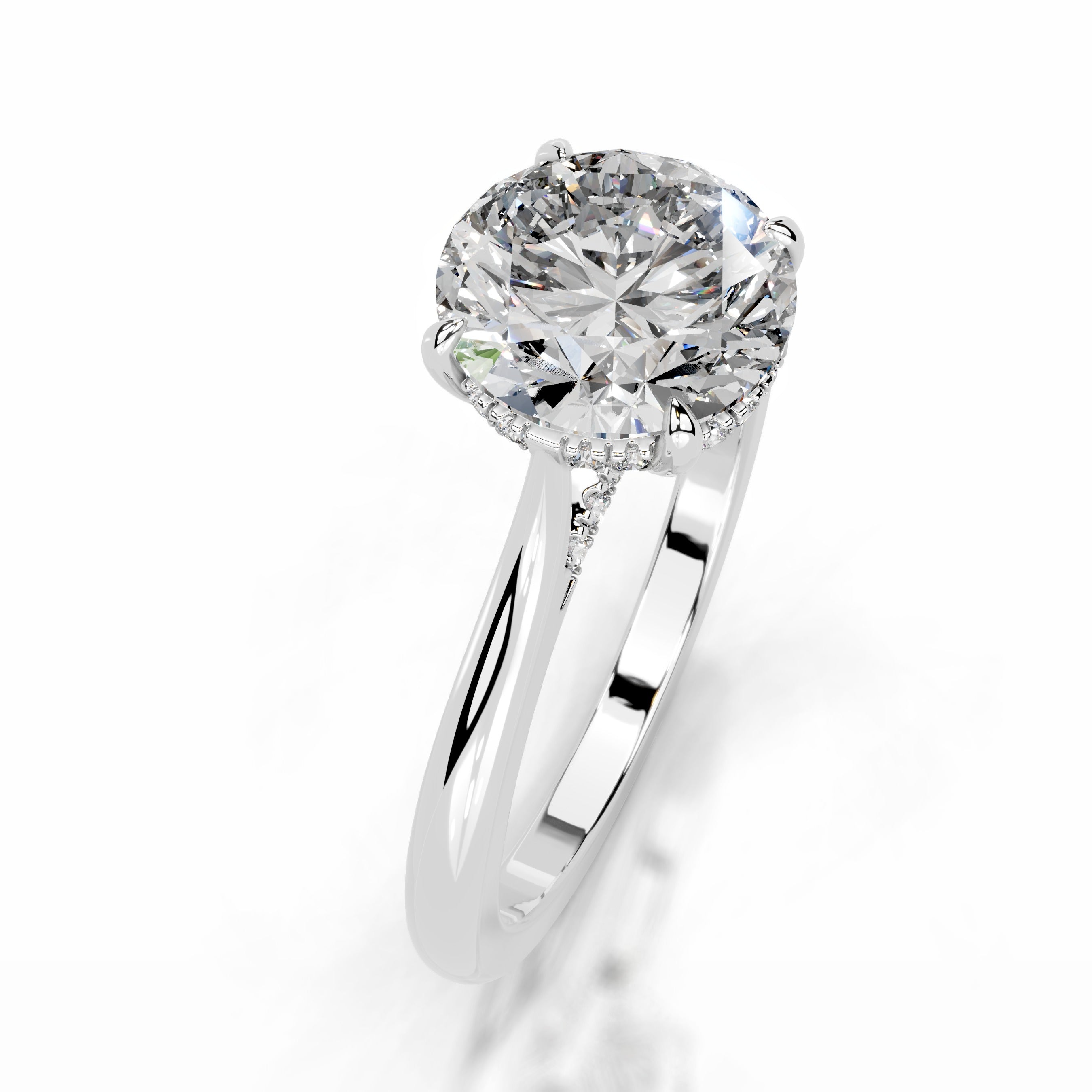 Kiara Diamond Engagement Ring - 14K White Gold