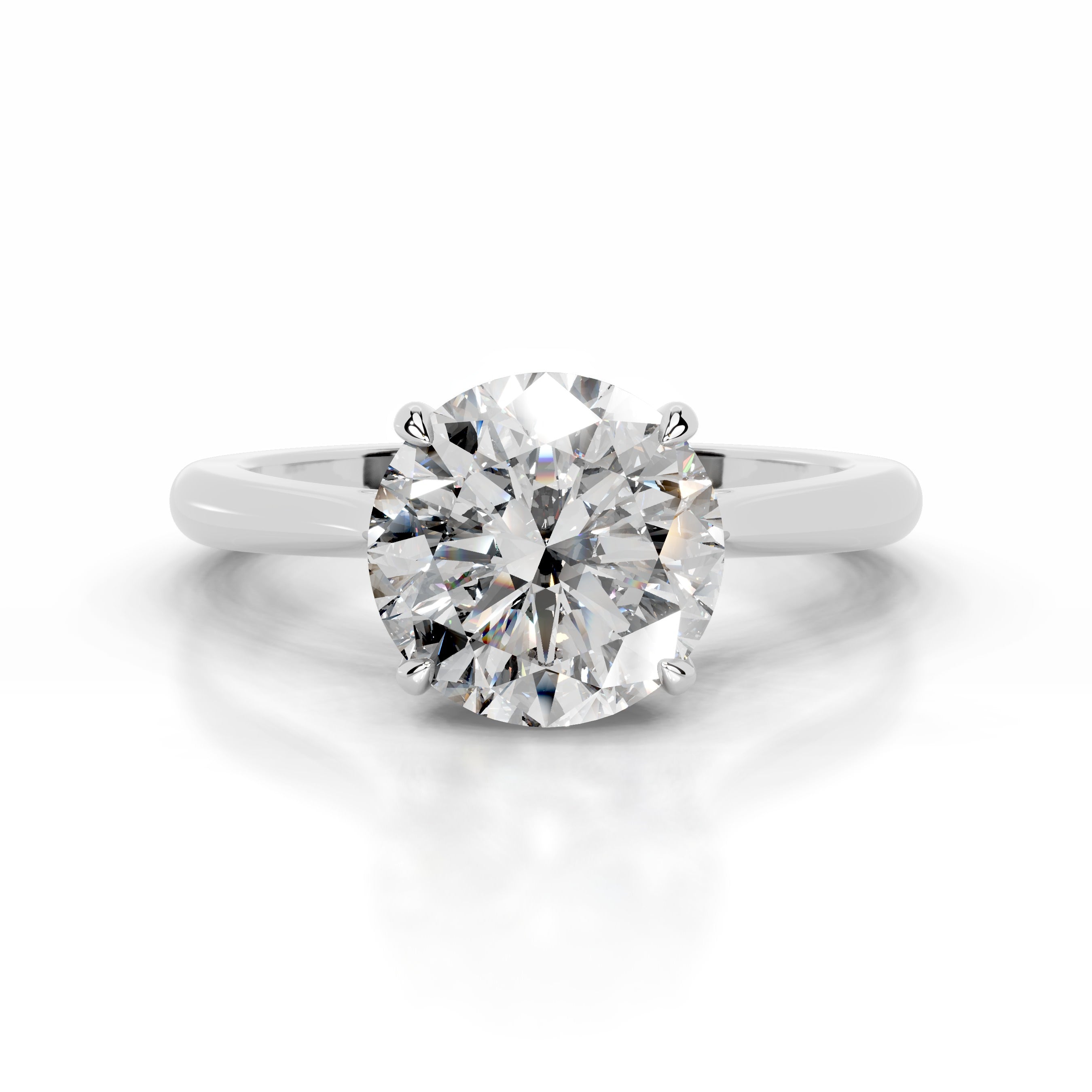 Kiara Diamond Engagement Ring - 14K White Gold