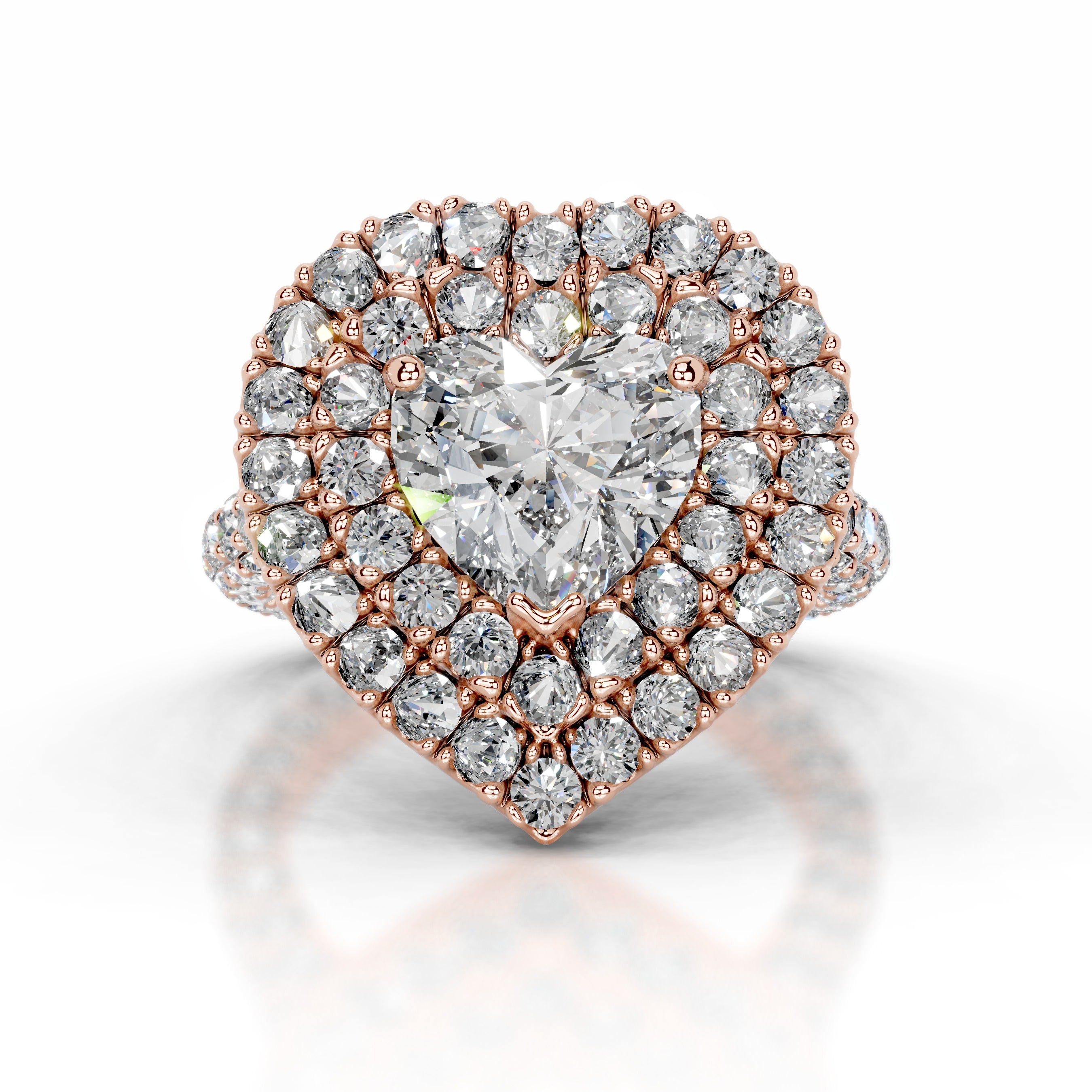 Rianna Diamond Engagement Ring - 14K Rose Gold