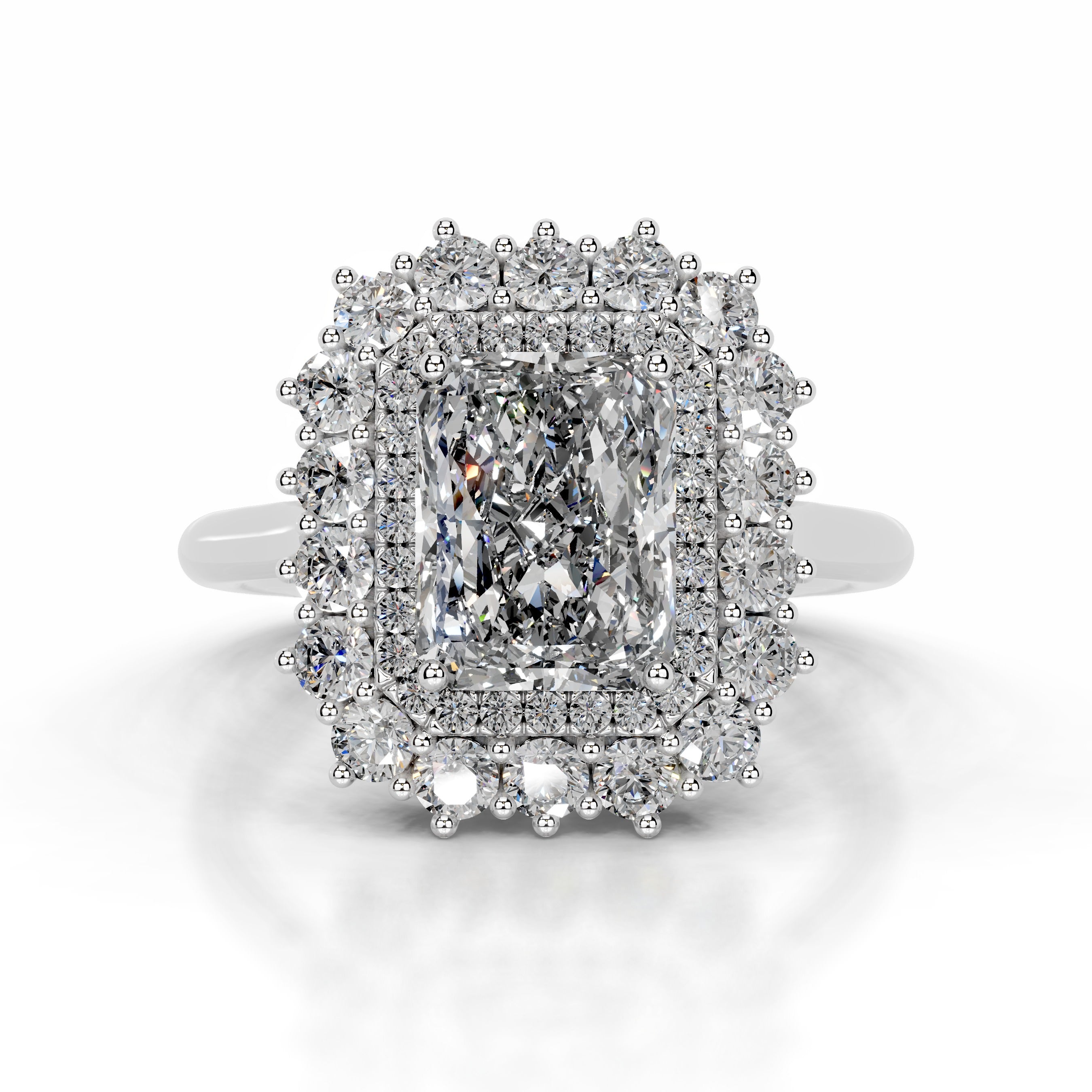 Adriana Lab Grown Diamond Ring - 14K White Gold