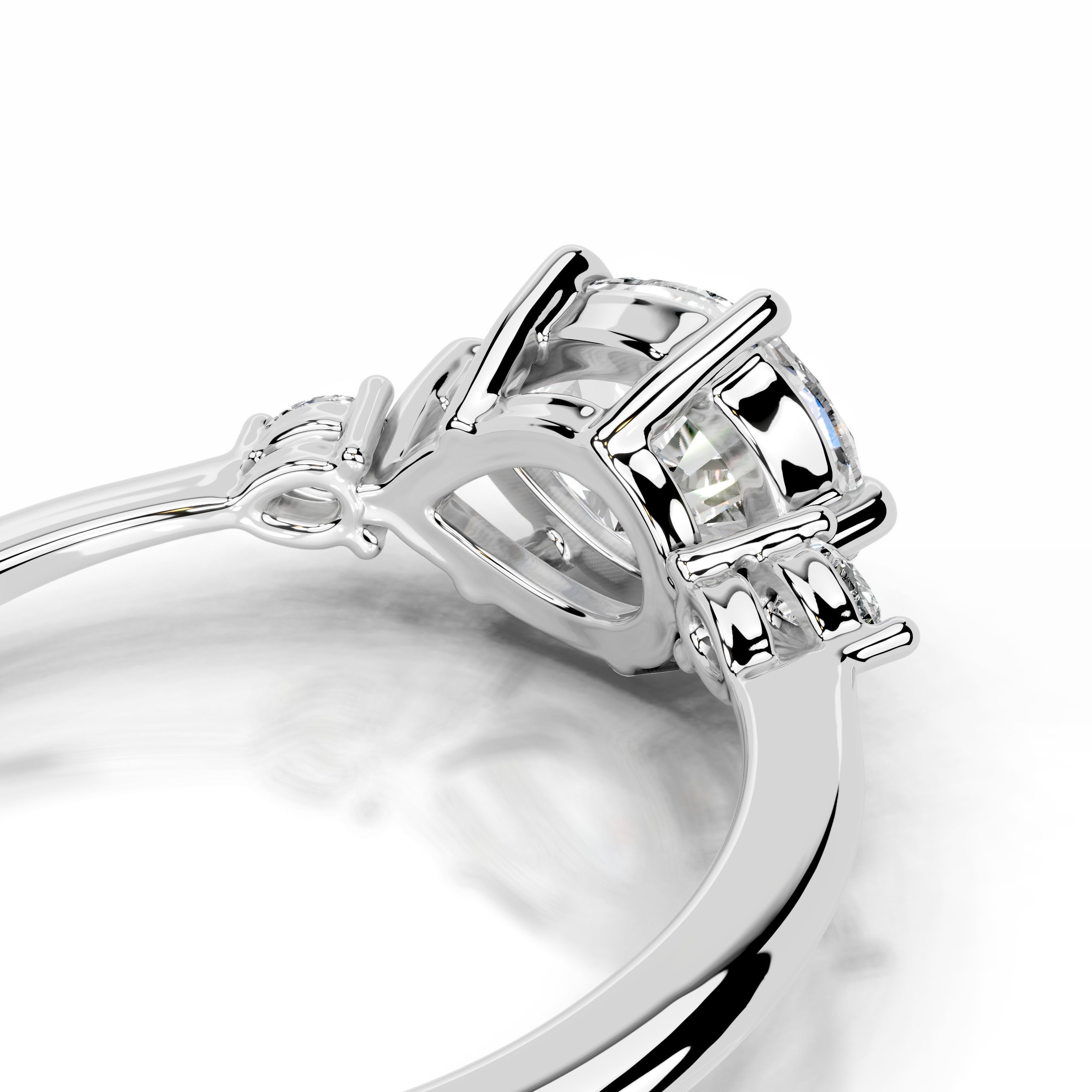 Maura Diamond Engagement Ring - Platinum