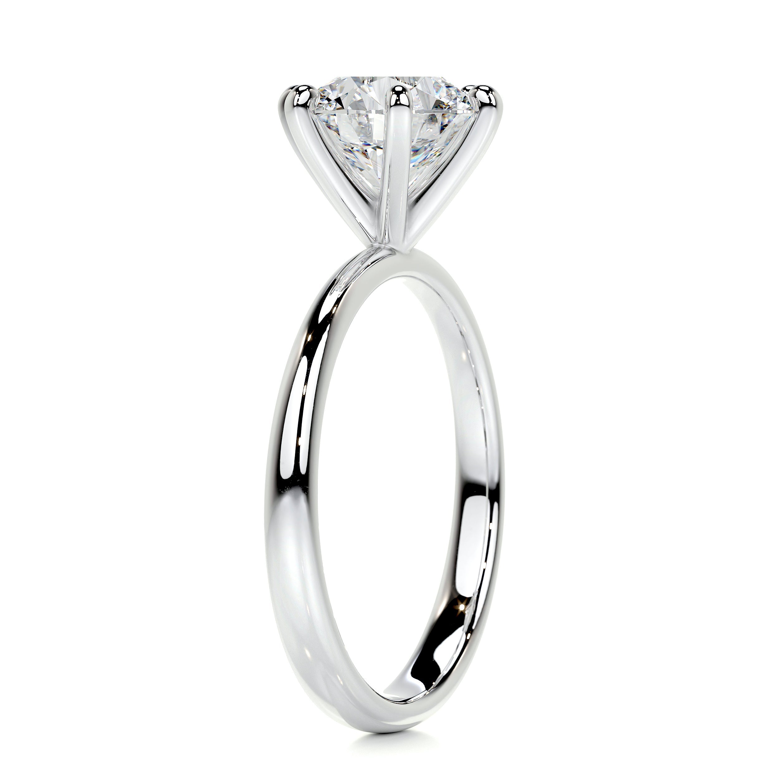 Samantha Diamond Engagement Ring -14K White Gold (RTS)