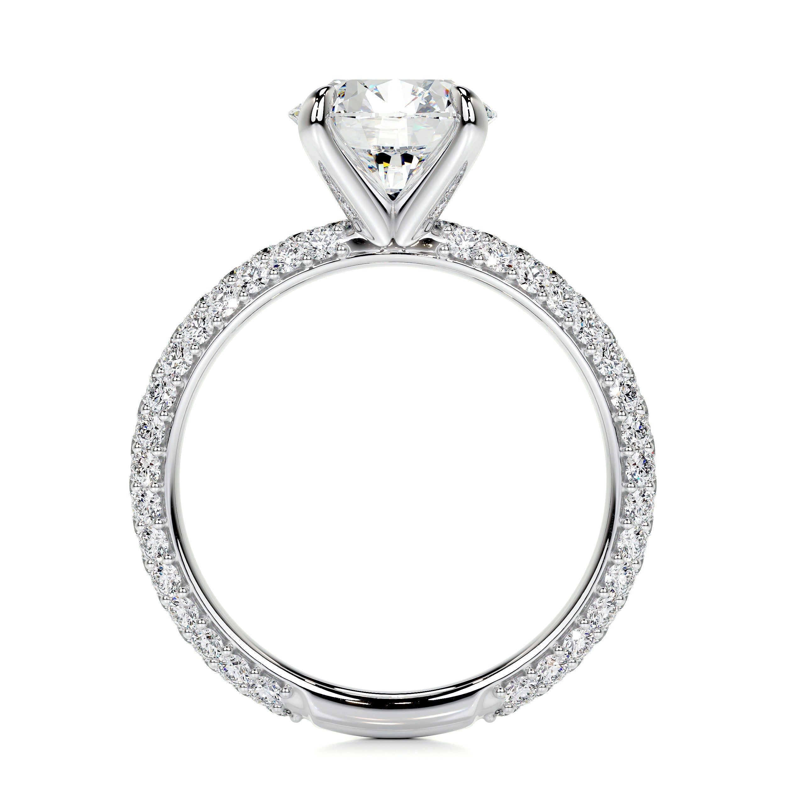 Charlotte Lab Grown Diamond Ring   (2.5 Carat) -Platinum