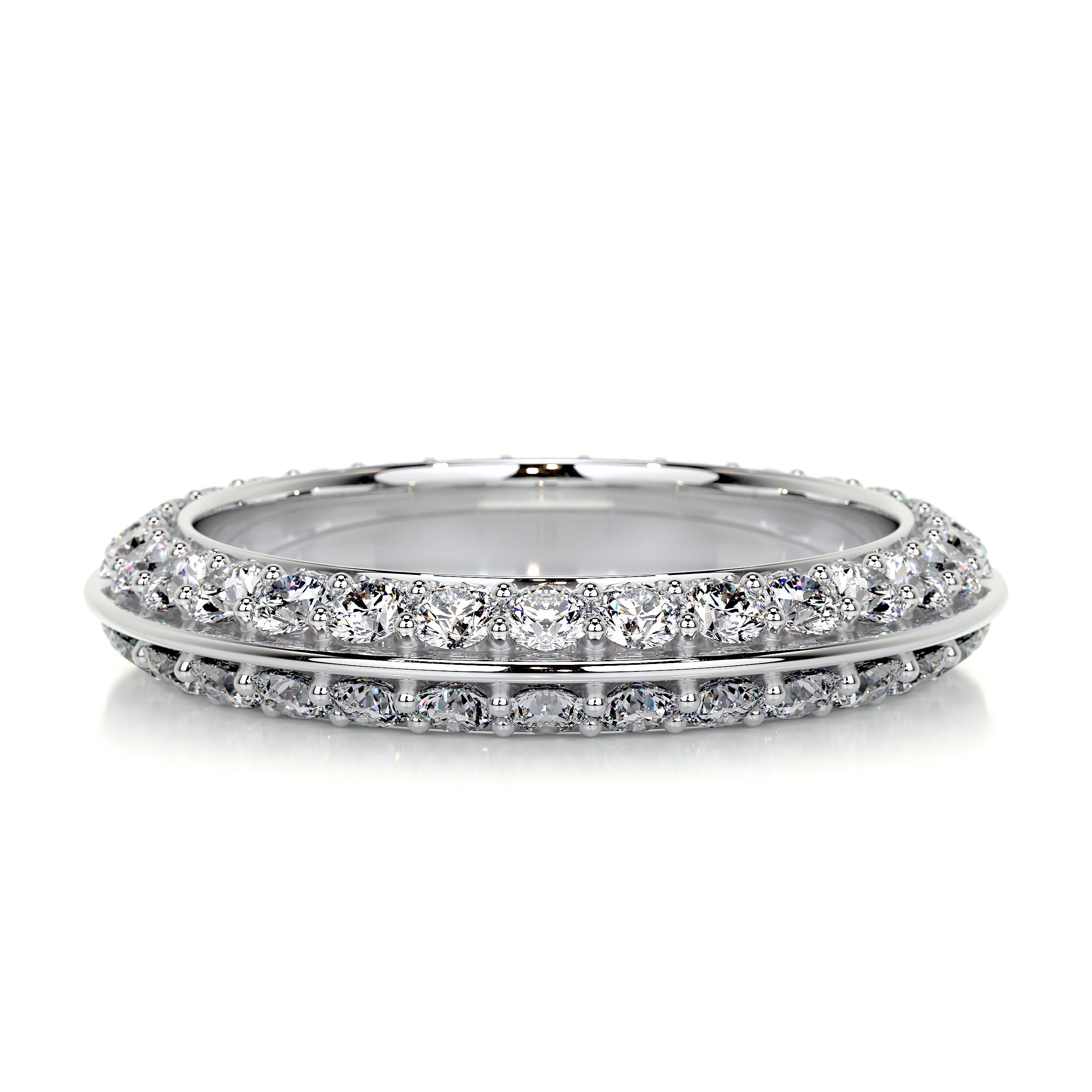 Eliana Wedding Ring (0.50 Carat) -14K White Gold (RTS)