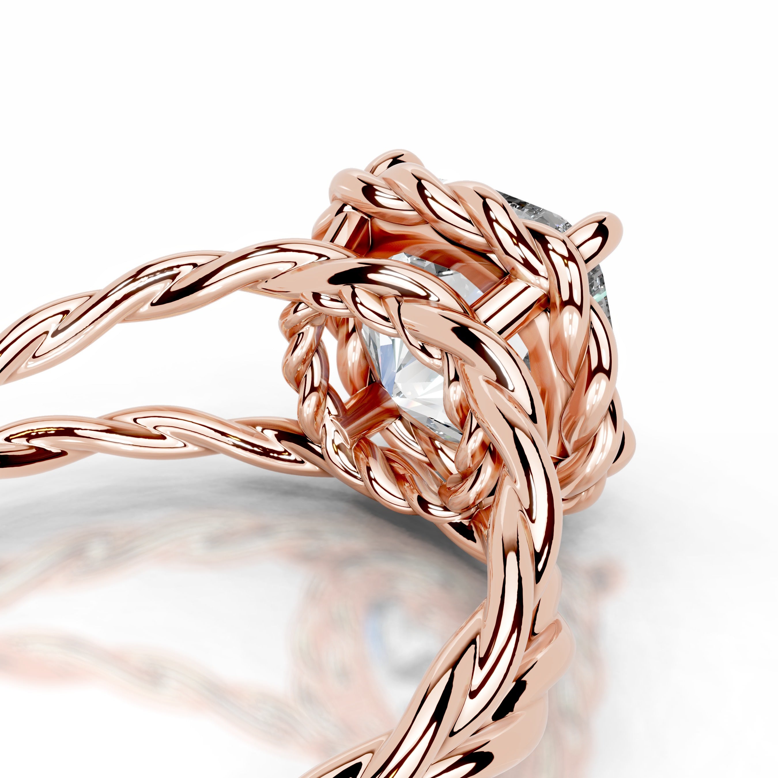 Yul Lab Grown Diamond Ring - 14K Rose Gold