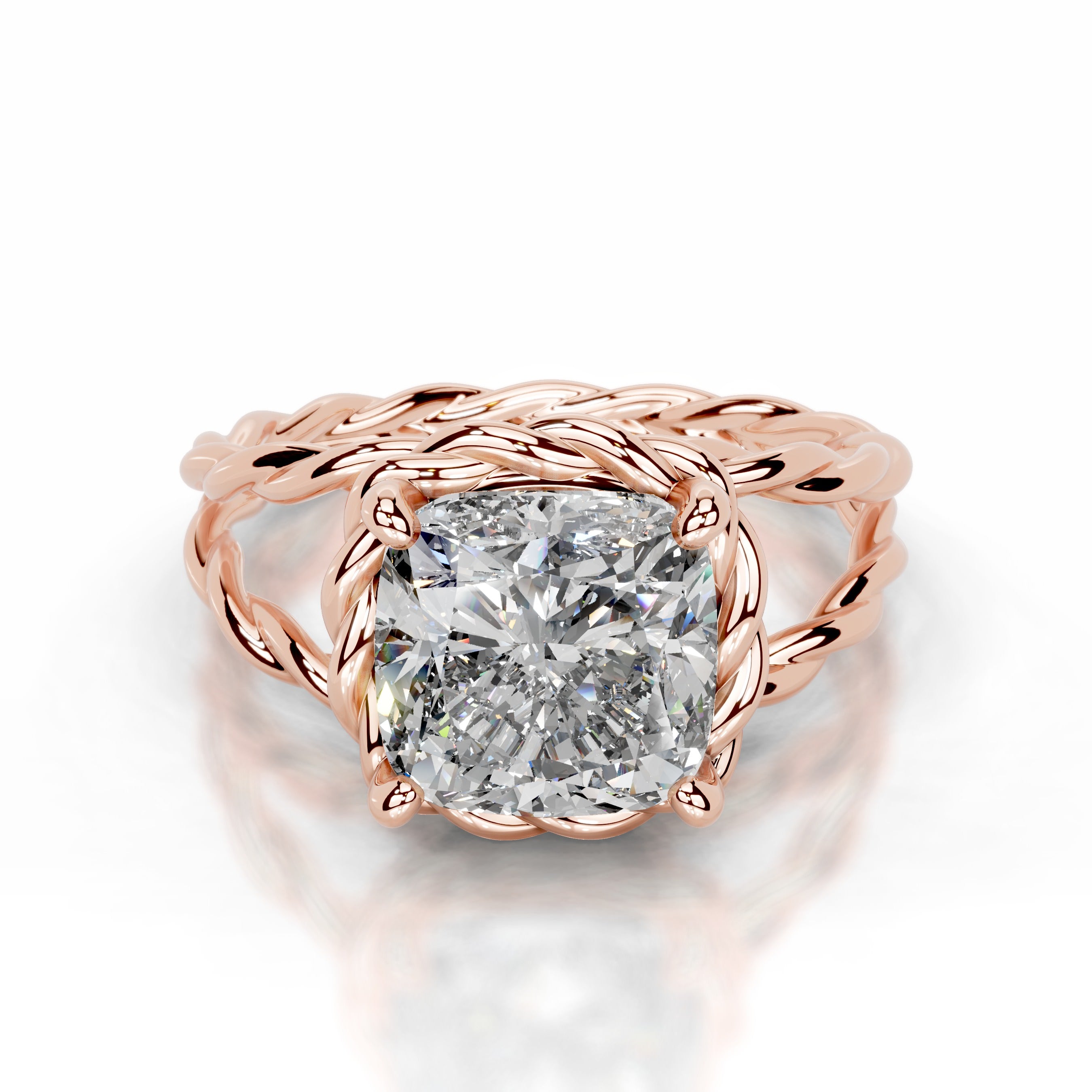 Yul Lab Grown Diamond Ring - 14K Rose Gold