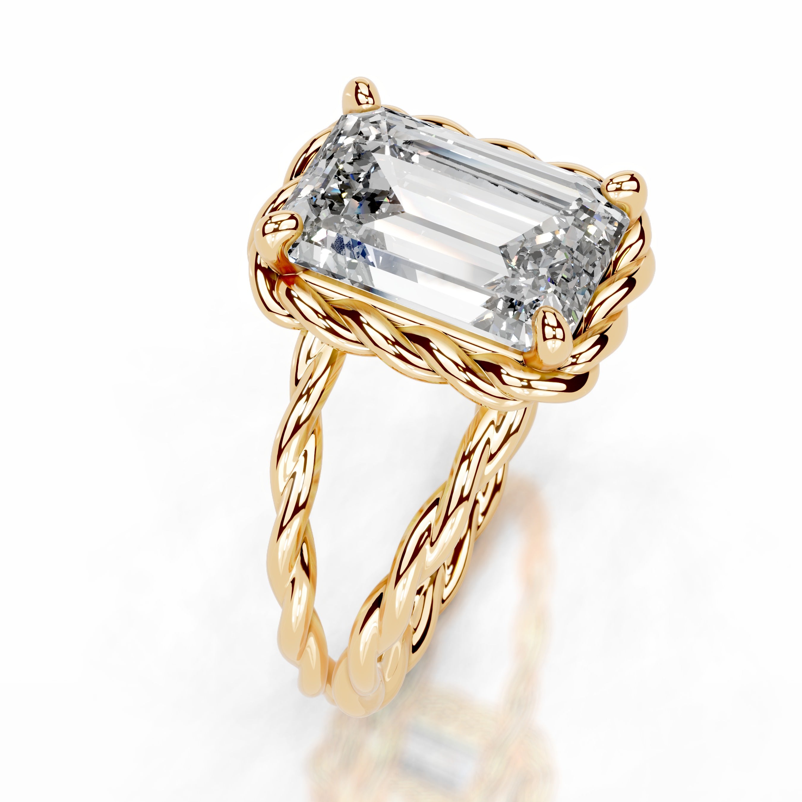 Yul Lab Grown Diamond Ring - 18K Yellow Gold