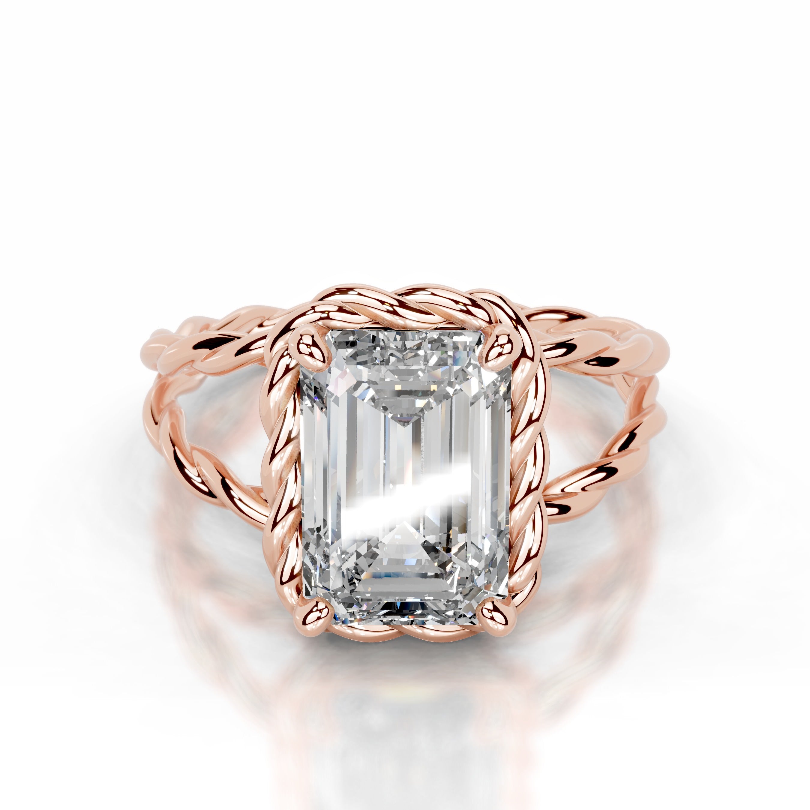 Yul Lab Grown Diamond Ring - 14K Rose Gold