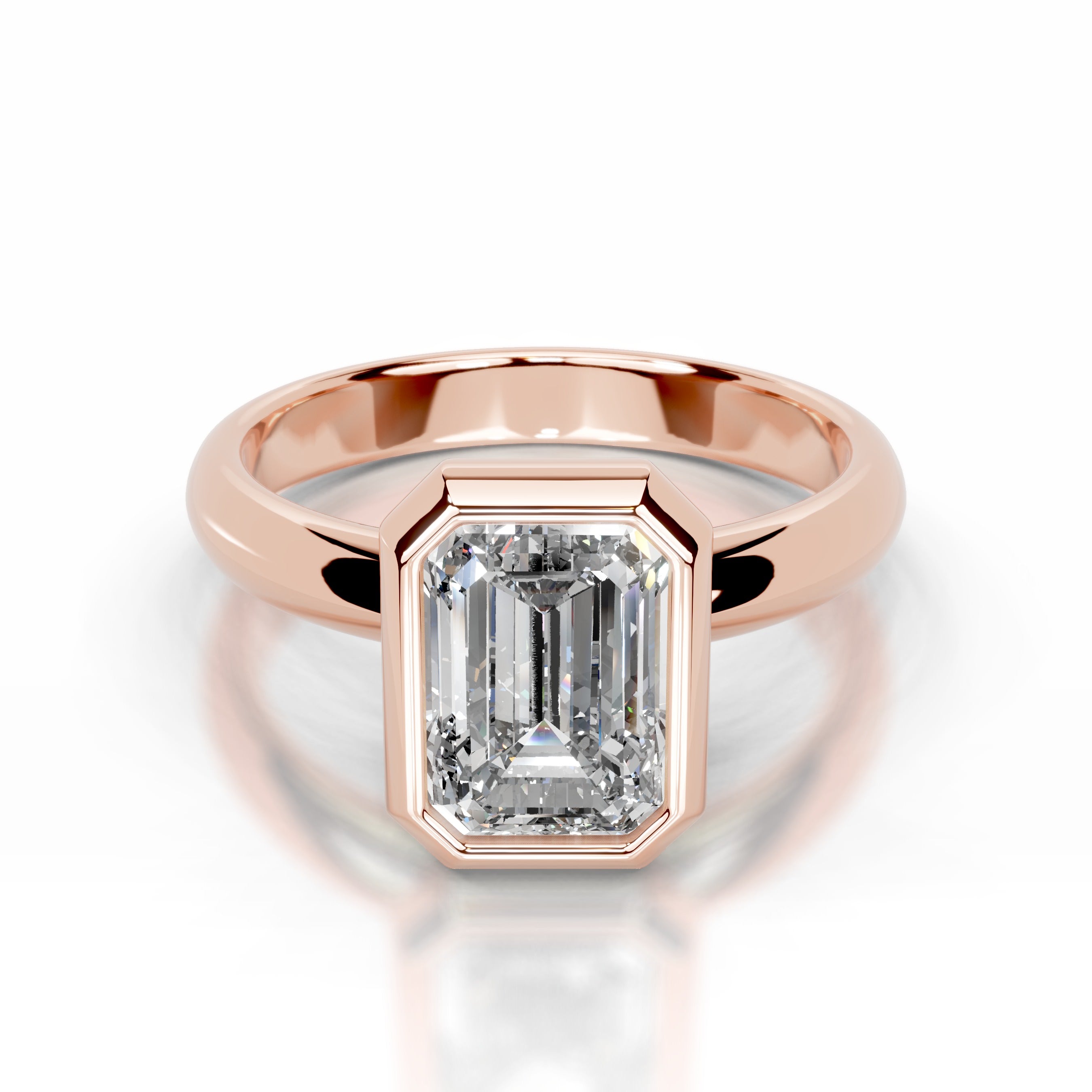 Kaylee Lab Grown Diamond Ring - 14K Rose Gold