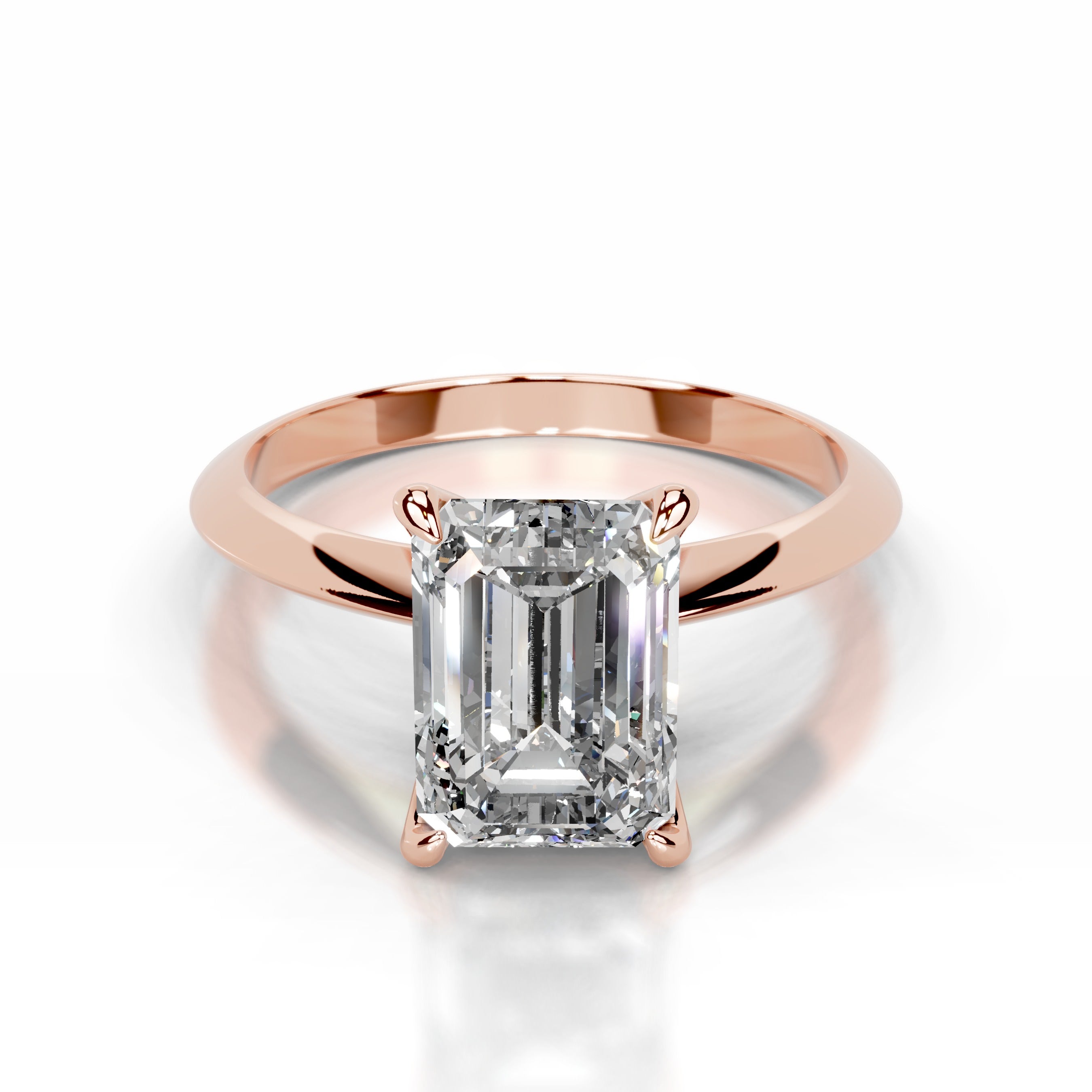 Evie Lab Grown Diamond Ring - 14K Rose Gold