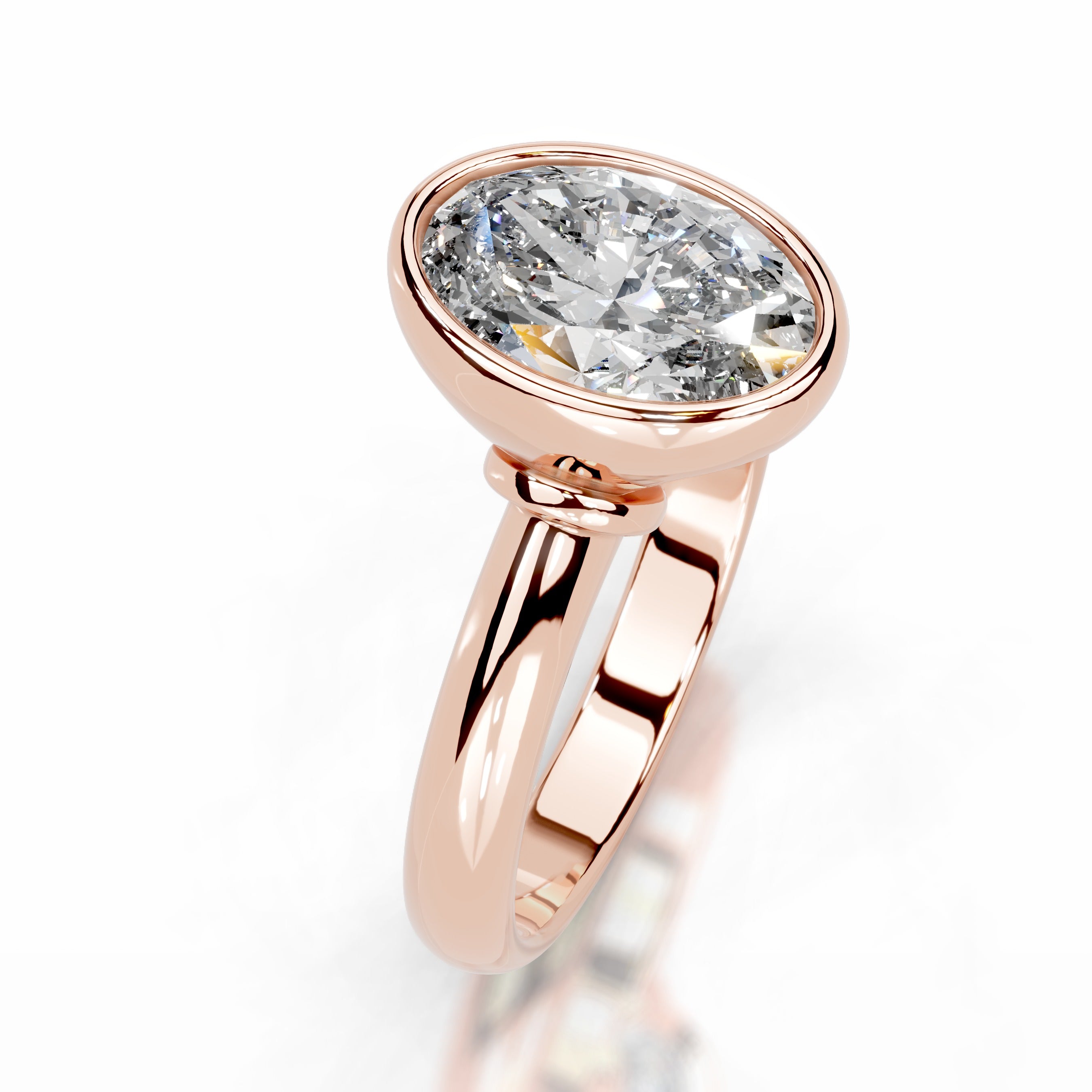 Kaylee Lab Grown Diamond Ring - 14K Rose Gold