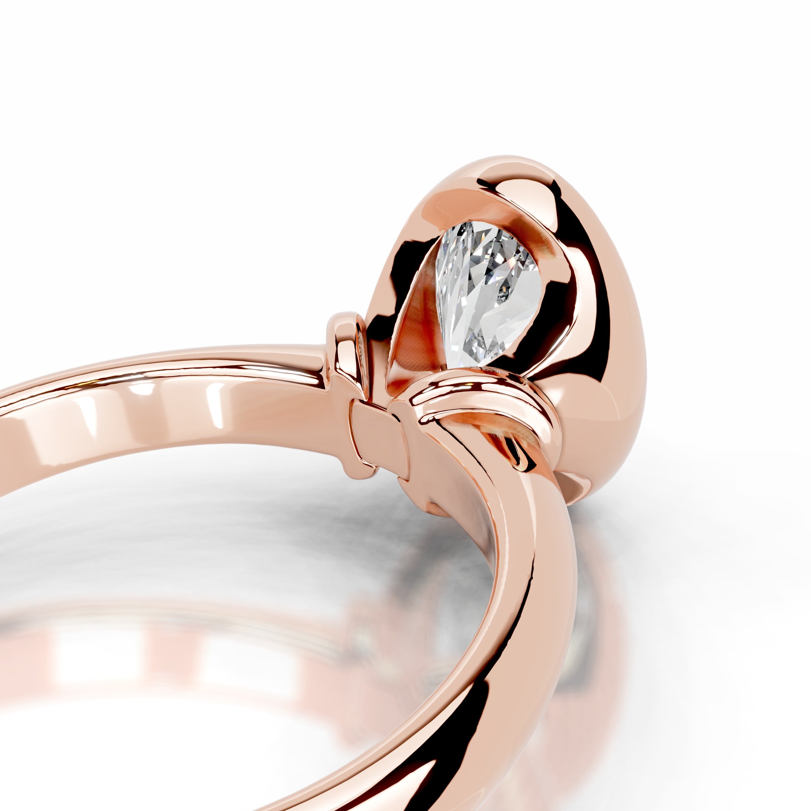 Kaylee Lab Grown Diamond Ring - 14K Rose Gold