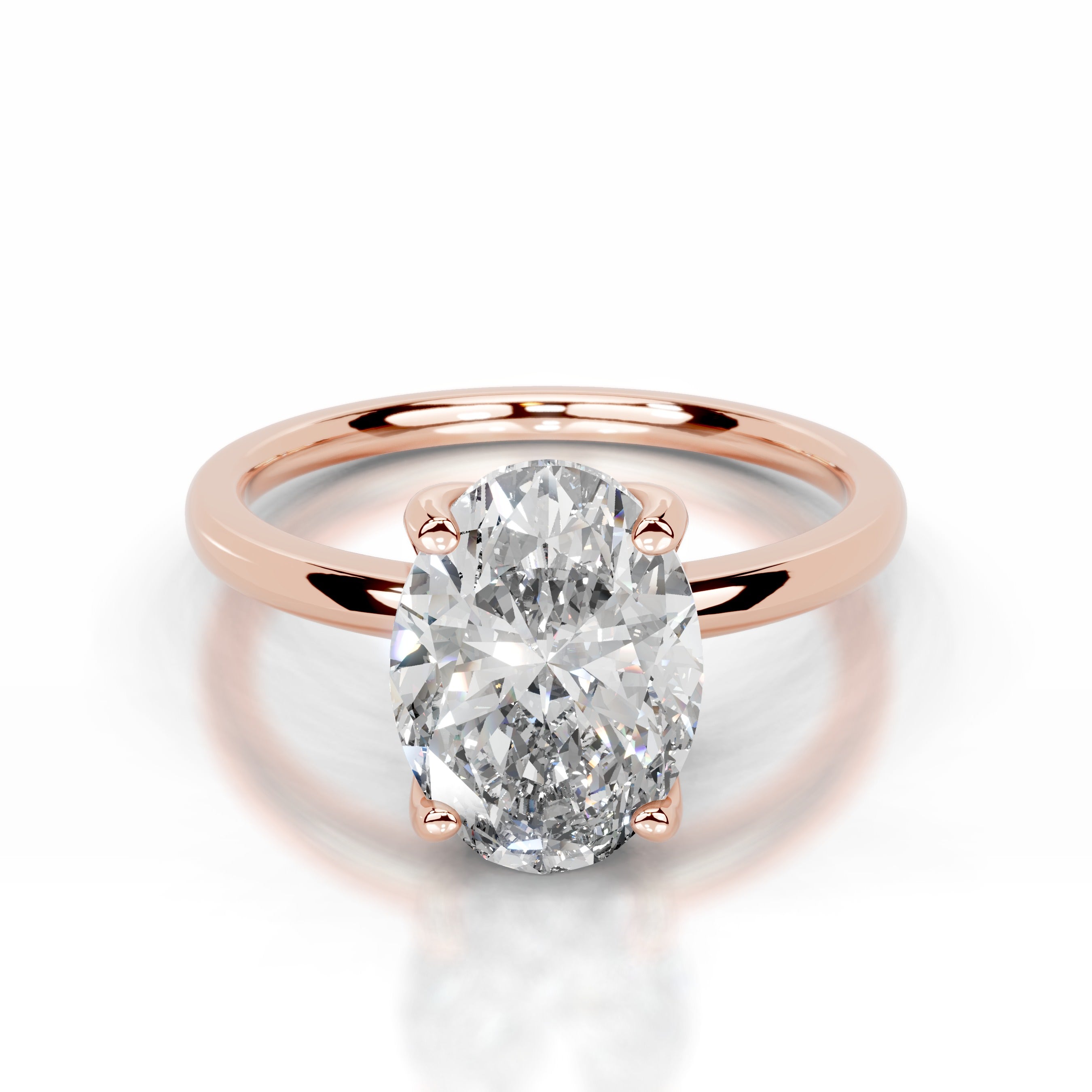 Phoenix Lab Grown Diamond Ring - 14K Rose Gold