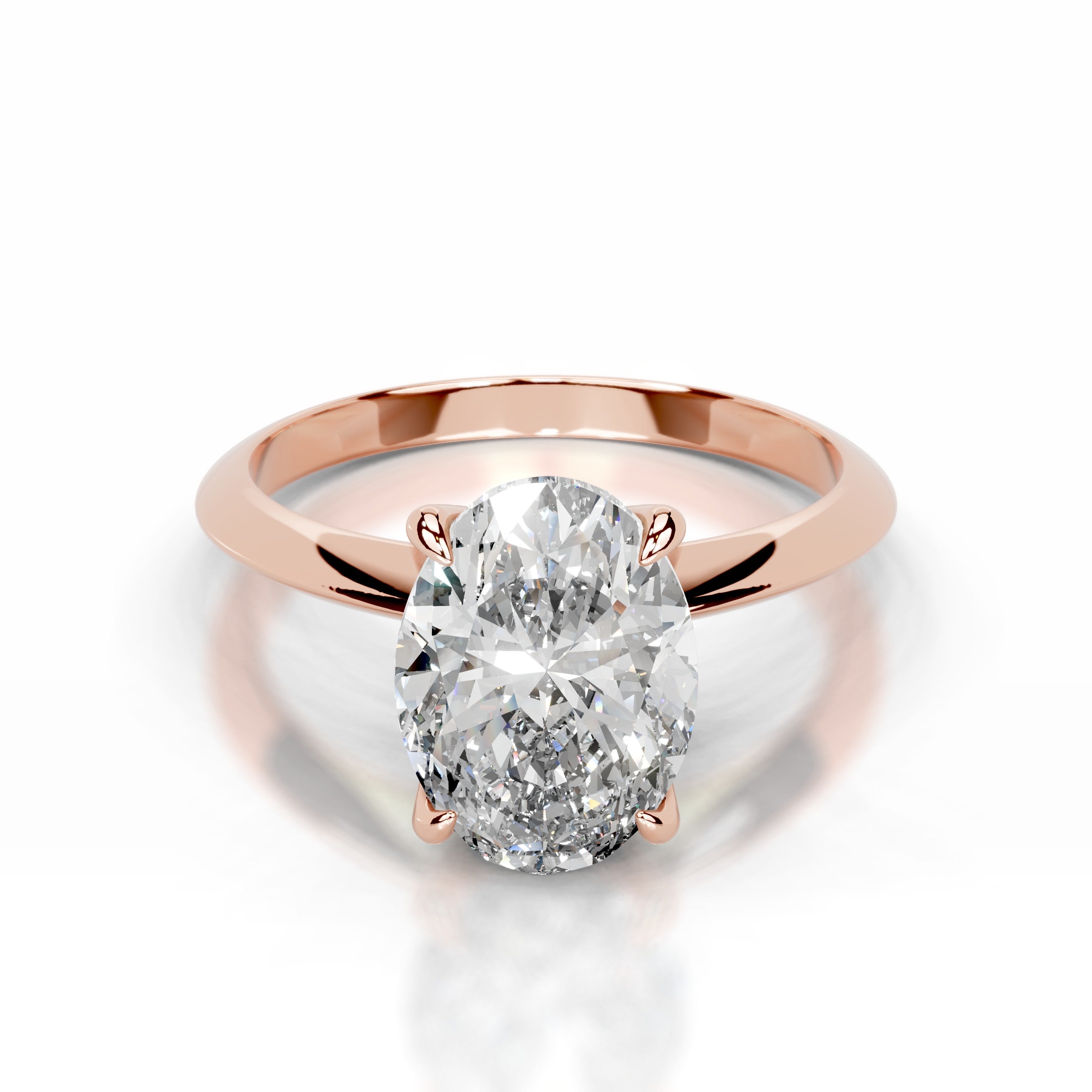 Evie Lab Grown Diamond Ring - 14K Rose Gold