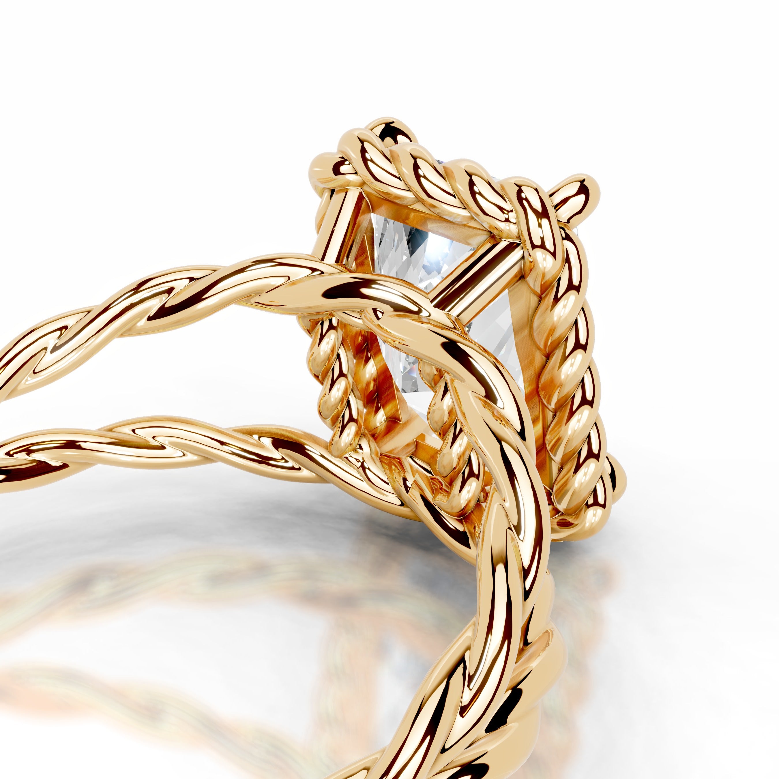 Yul Lab Grown Diamond Ring - 18K Yellow Gold
