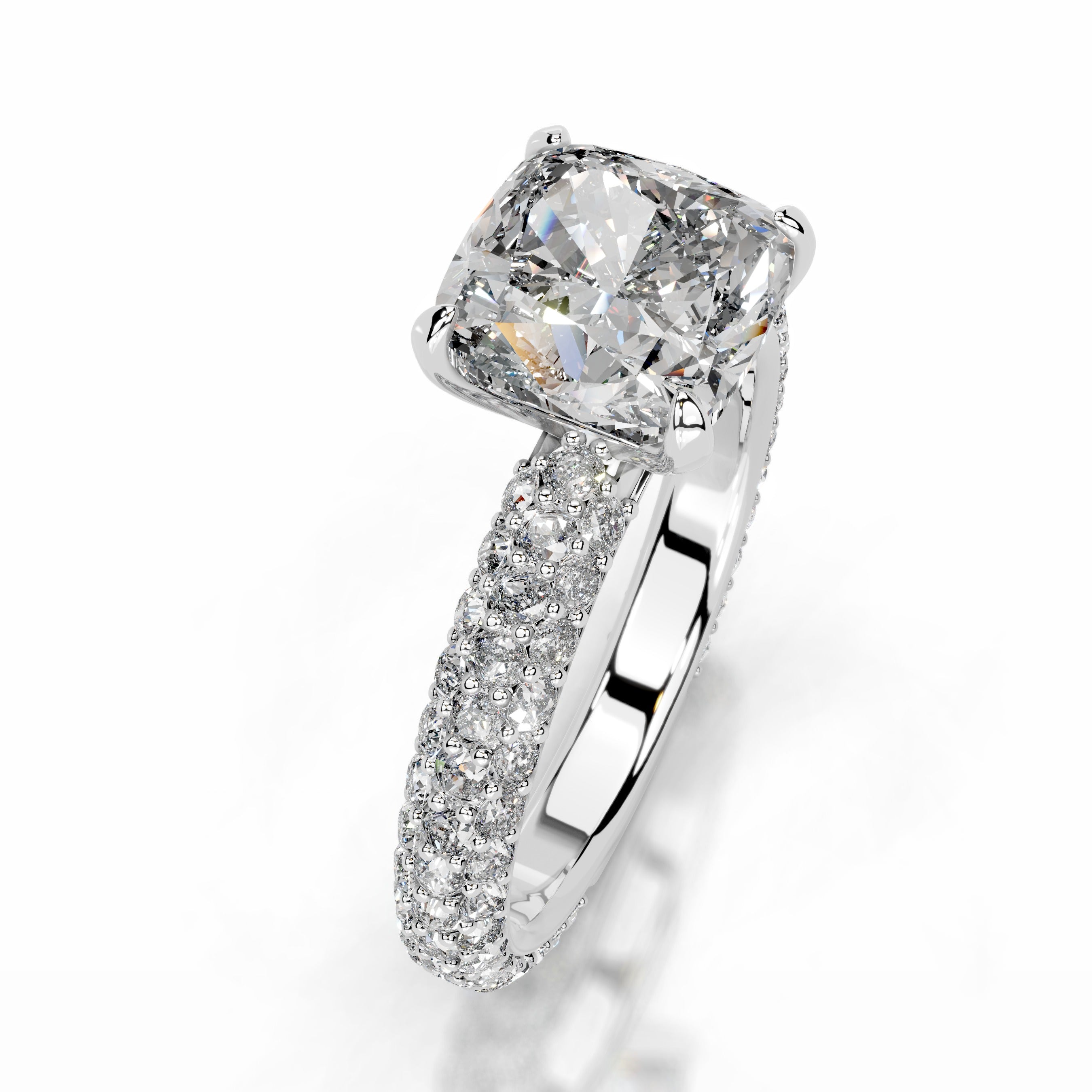 Charlotte Lab Grown Diamond Ring - 14K White Gold