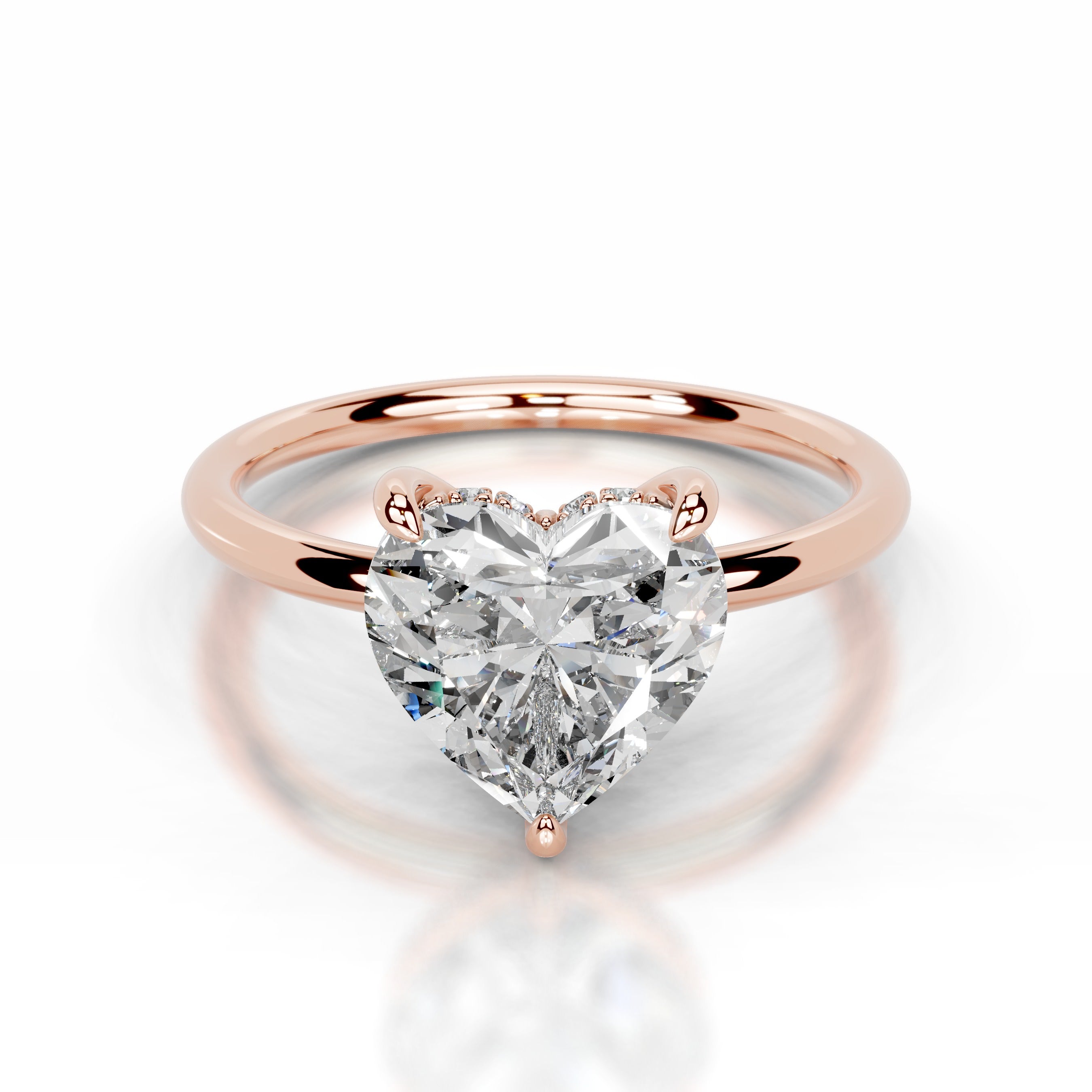 Willow Lab Grown Diamond Ring - 14K Rose Gold