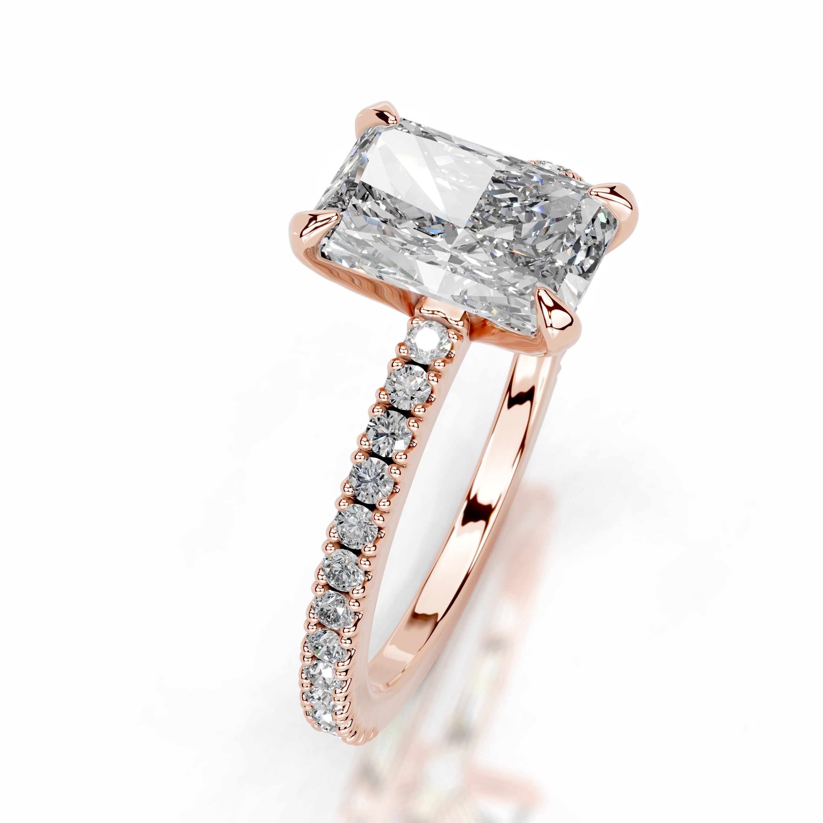 Luisana Lab Grown Diamond Ring - 14K Rose Gold