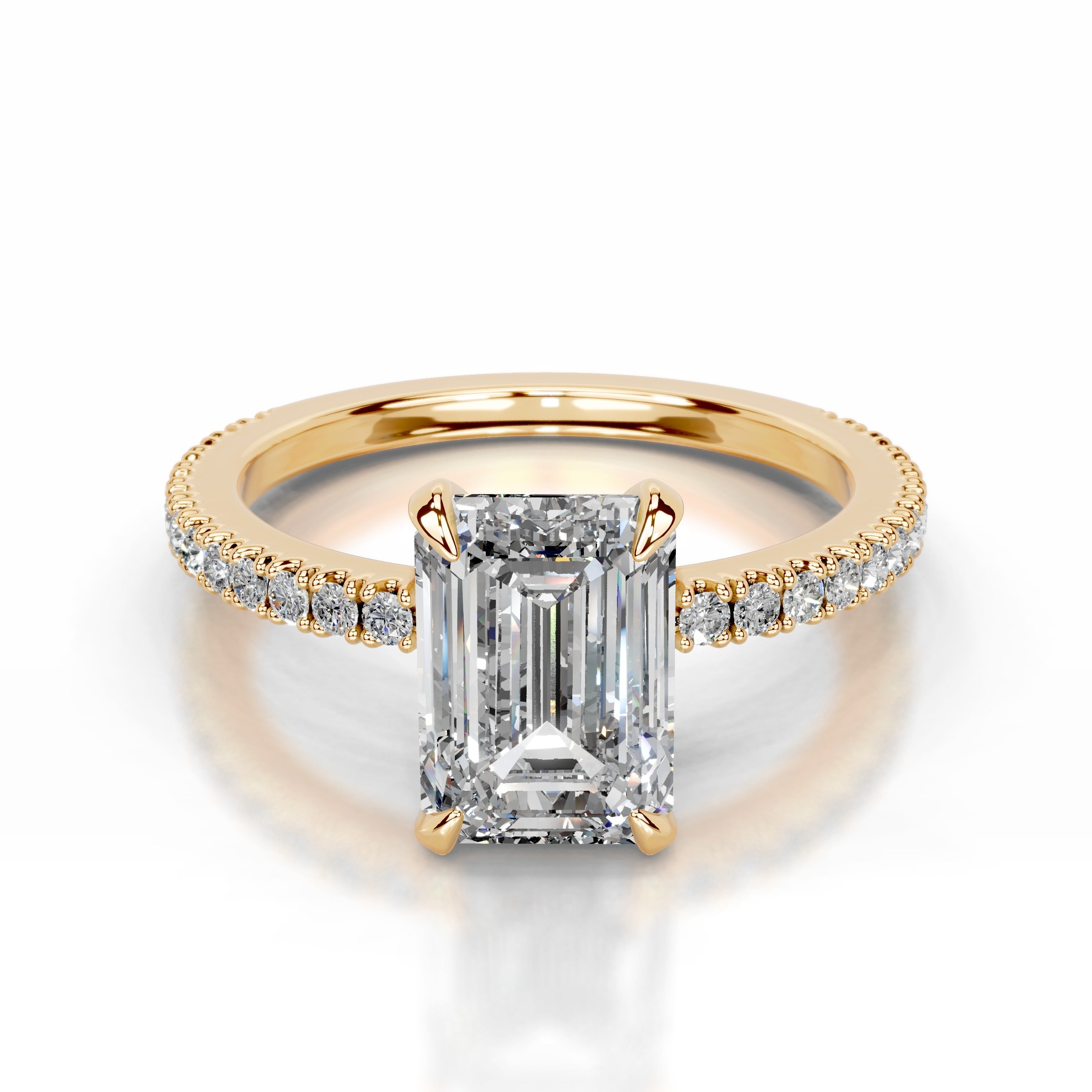 Luisana Lab Grown Diamond Ring - 18K Yellow Gold (RTS)