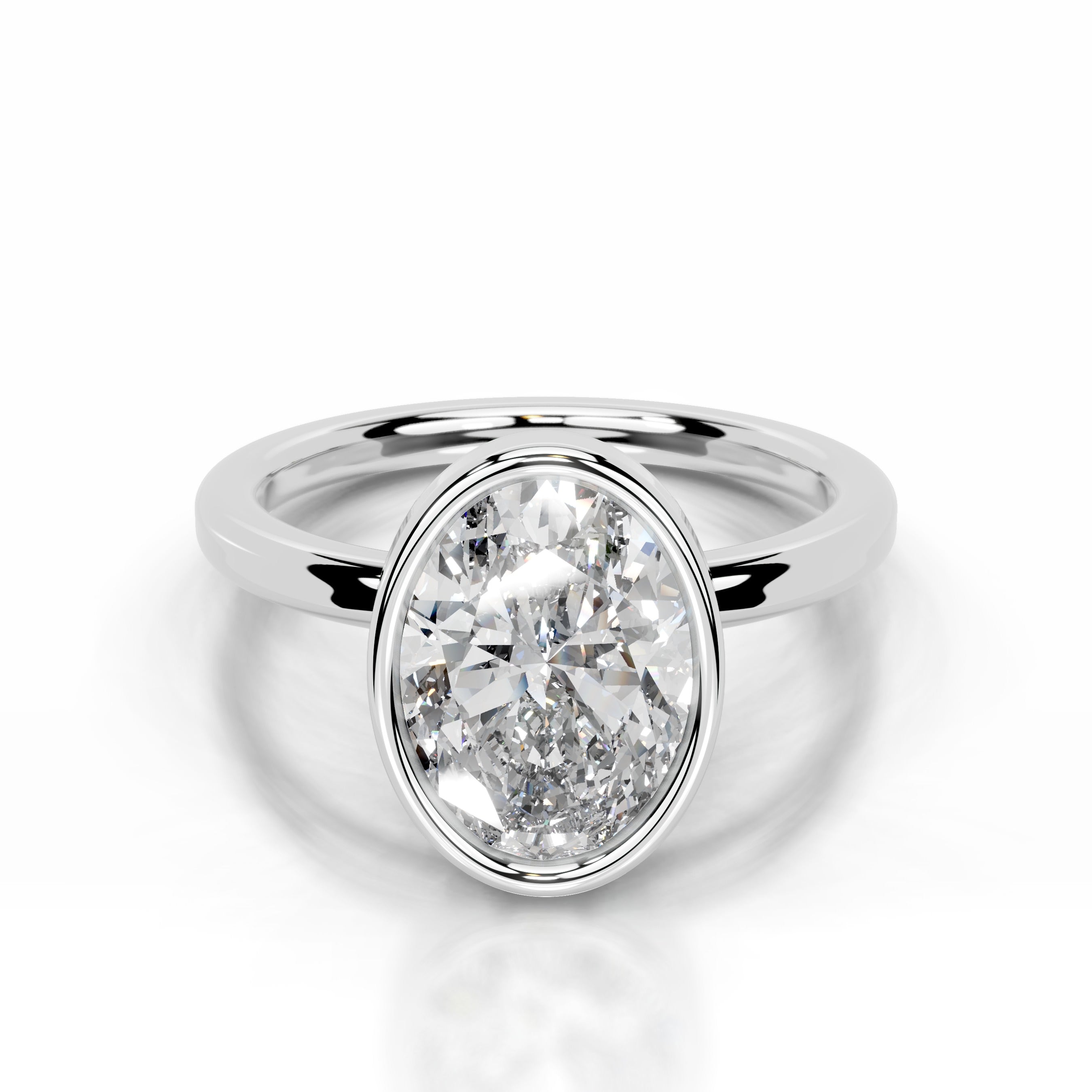 Dima Lab Grown Diamond Ring - 18K White Gold