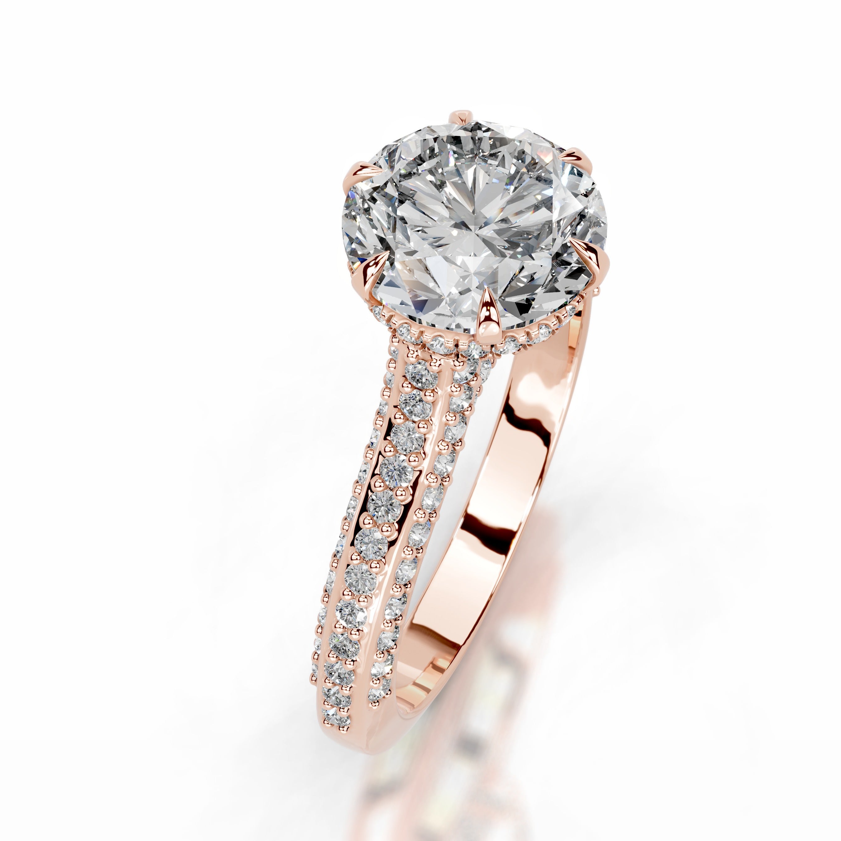 Joana Lab Grown Diamond Ring - 14K Rose Gold